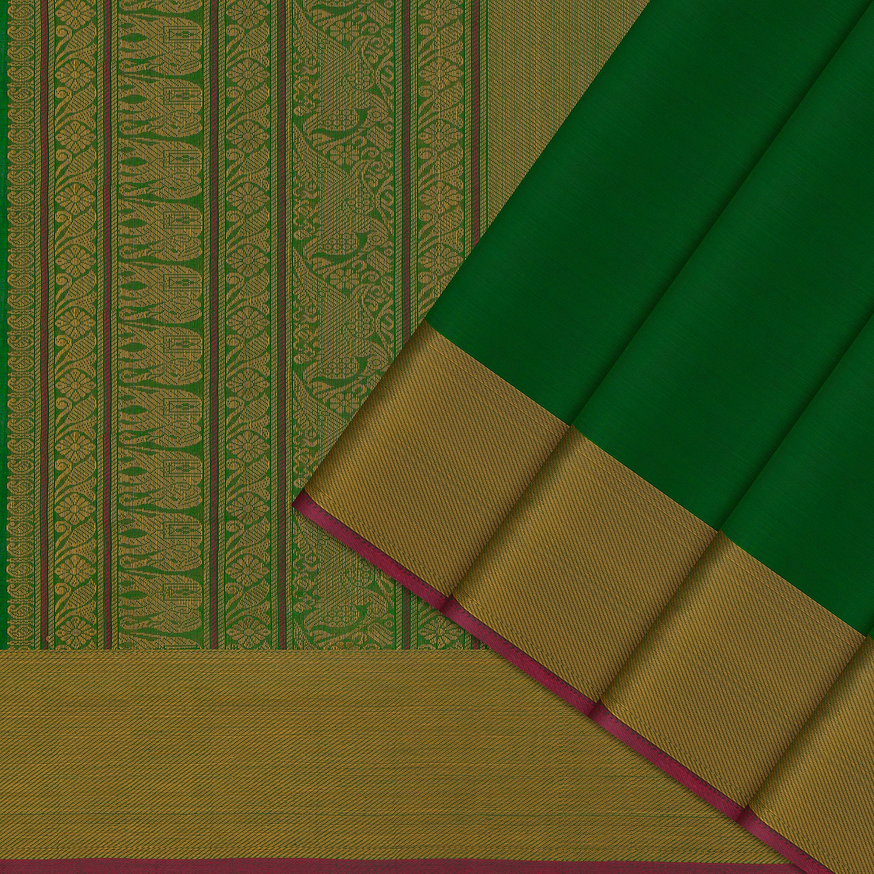 Kanakavalli Kanchi Cotton Sari 26-621-HS003-01322 - Cover View