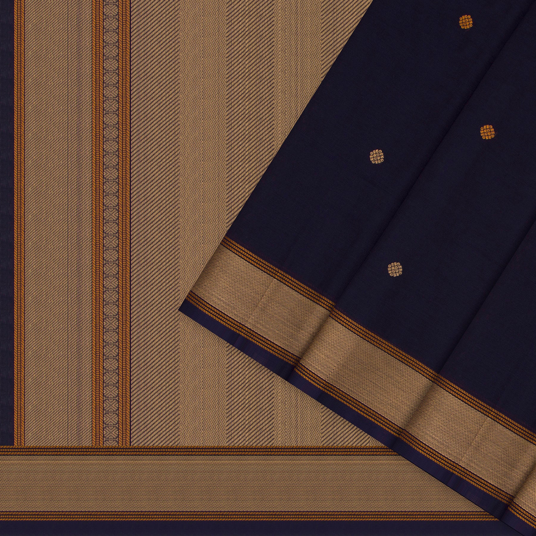 Kanakavalli Kanchi Cotton Sari 26-621-HS003-01330 - Cover View