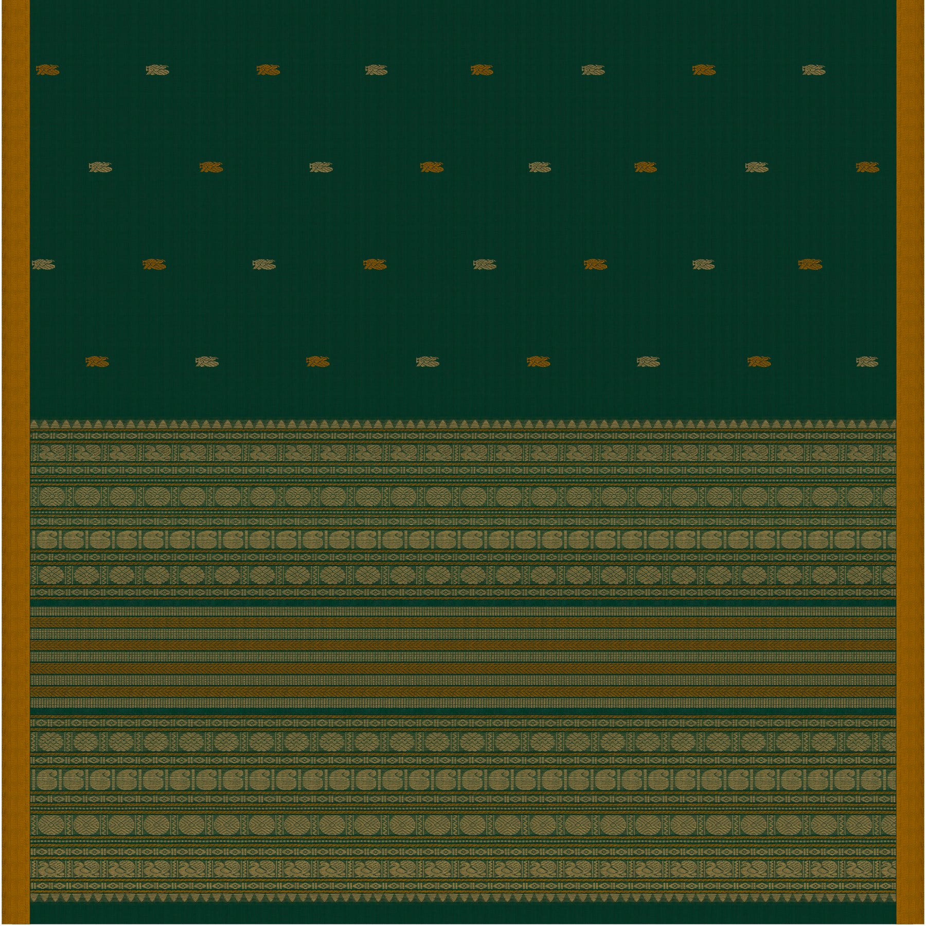 Kanakavalli Kanchi Cotton Sari 26-621-HS003-01347 - Full View
