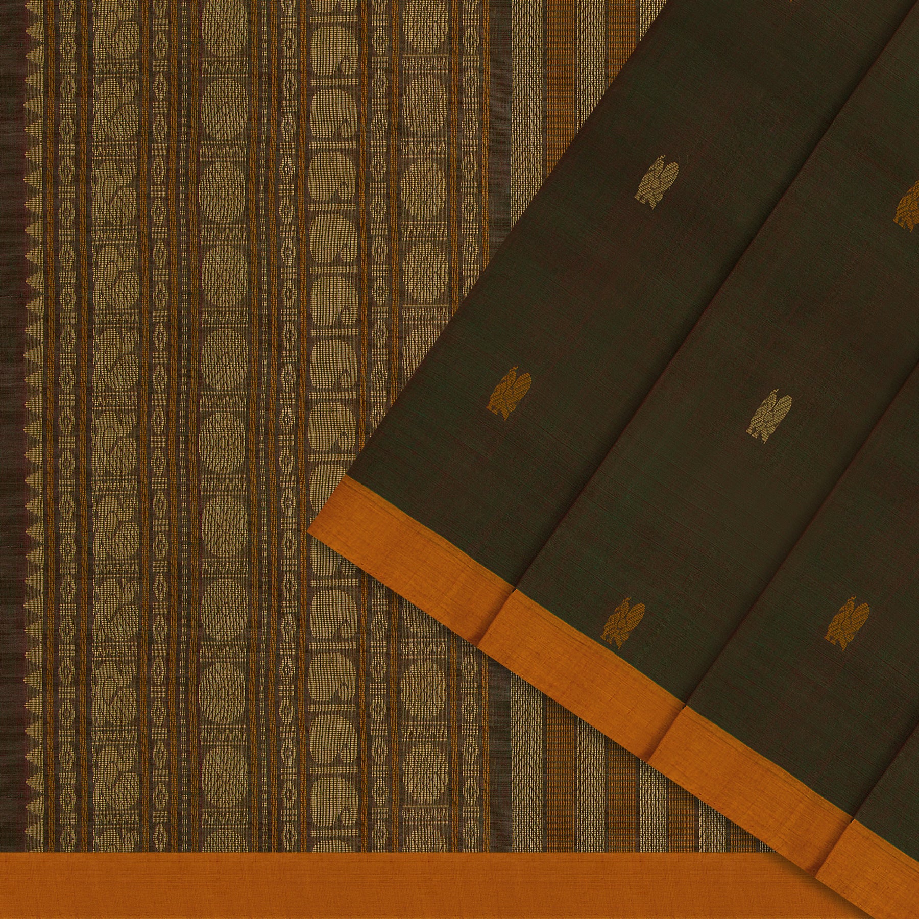 Kanakavalli Kanchi Cotton Sari 26-621-HS003-01349 - Cover View