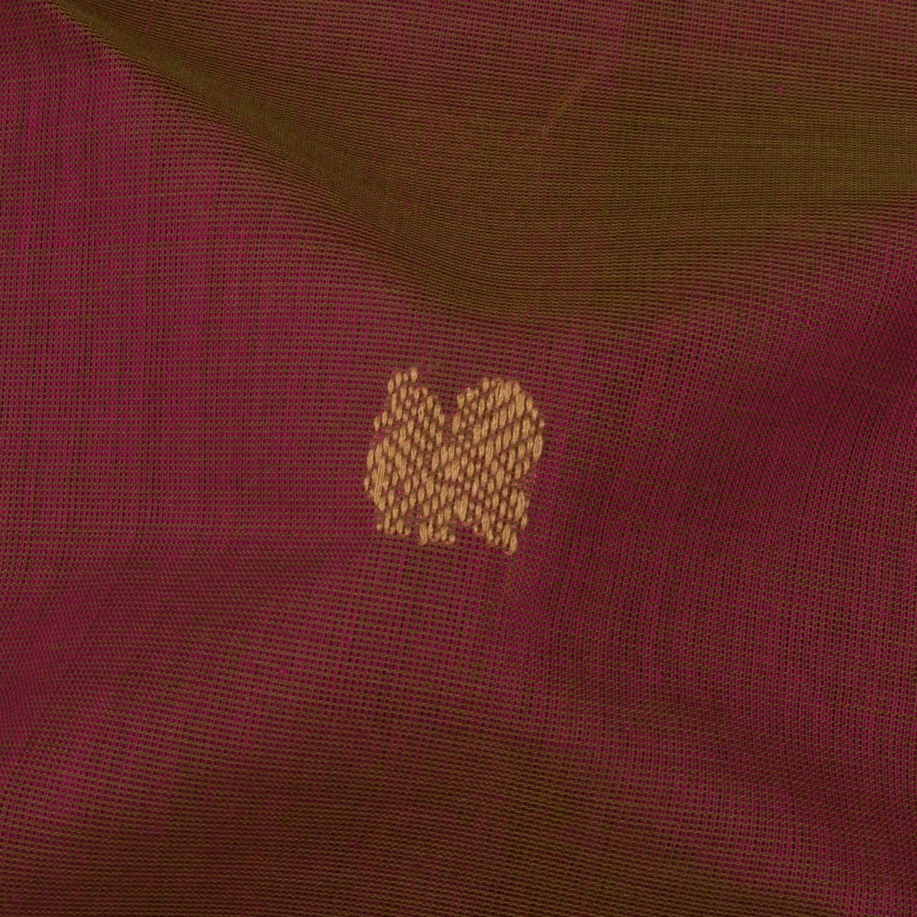 Kanakavalli Kanchi Cotton Sari 26-621-HS003-01350 - Fabric View