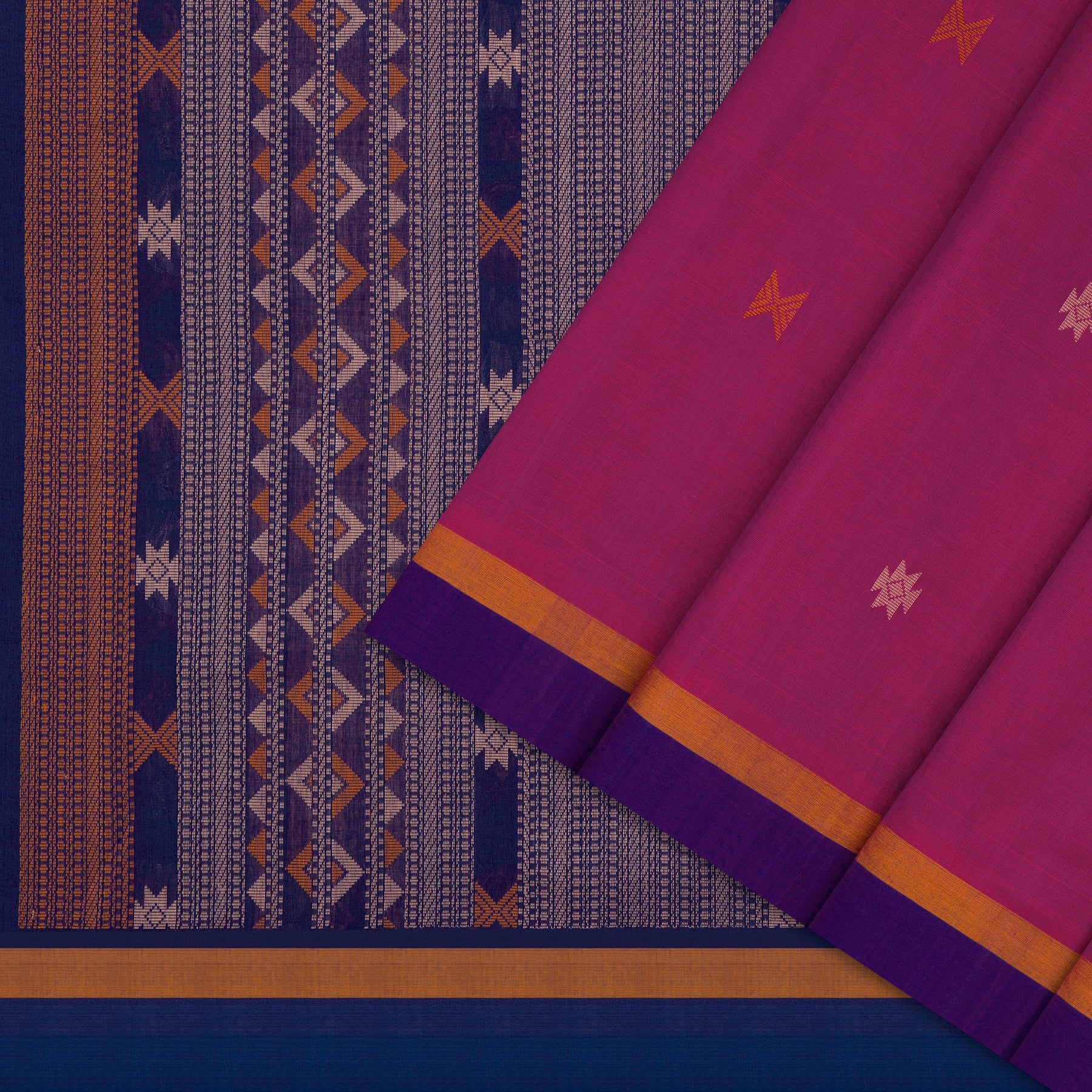 Kanakavalli Kanchi Cotton Sari 26-621-HS003-01362 - Cover View