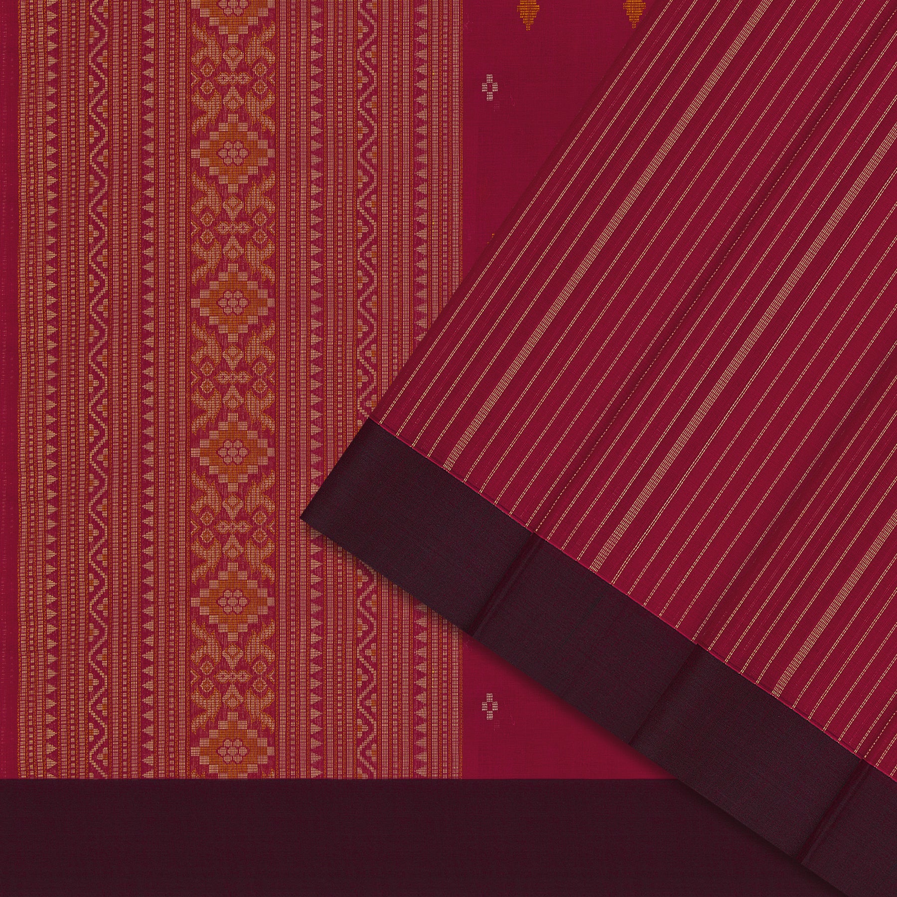 Kanakavalli Kanchi Cotton Sari 26-621-HS003-01364 - Cover View