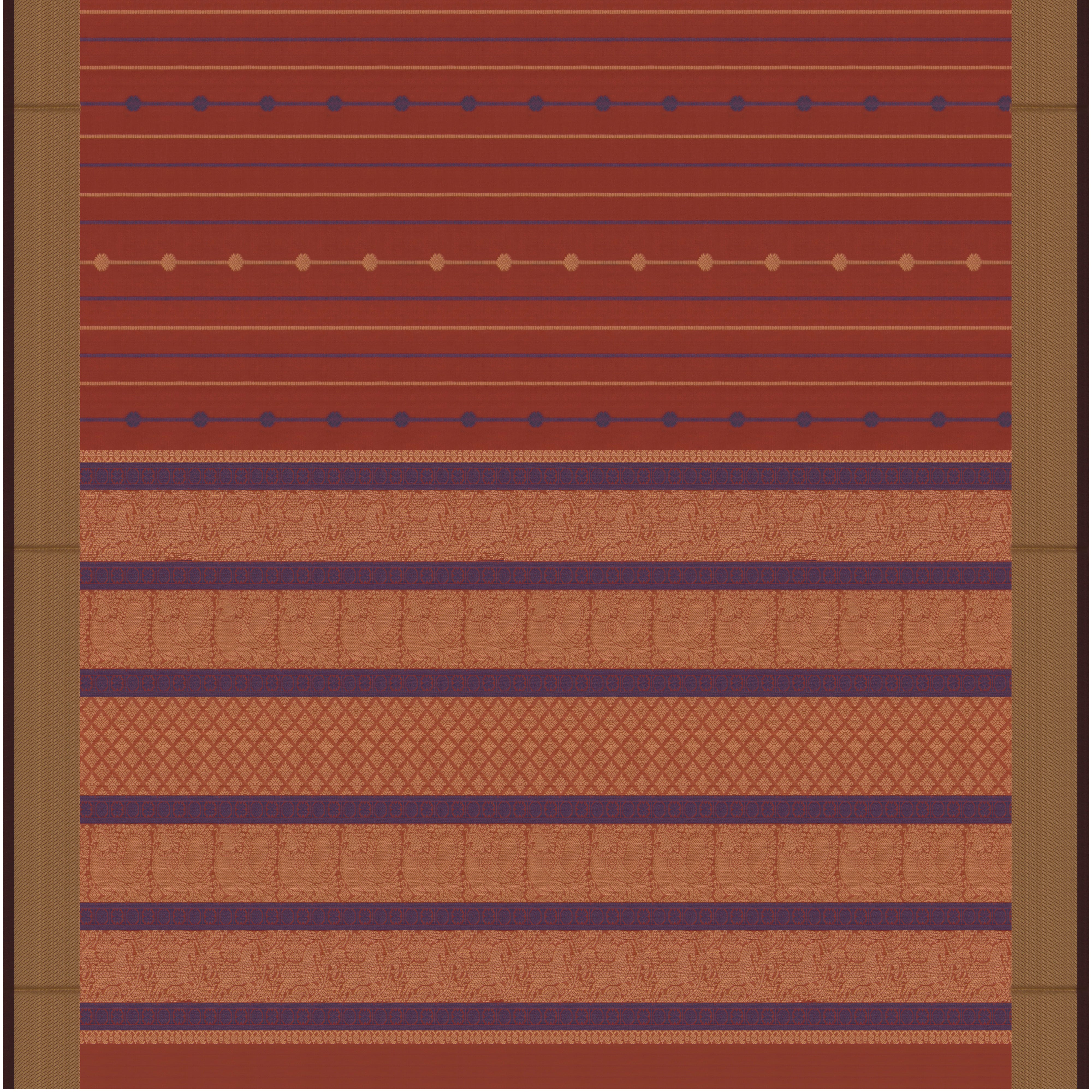 Kanakavalli Kanchi Cotton Sari 26-621-HS003-01377 - Full View