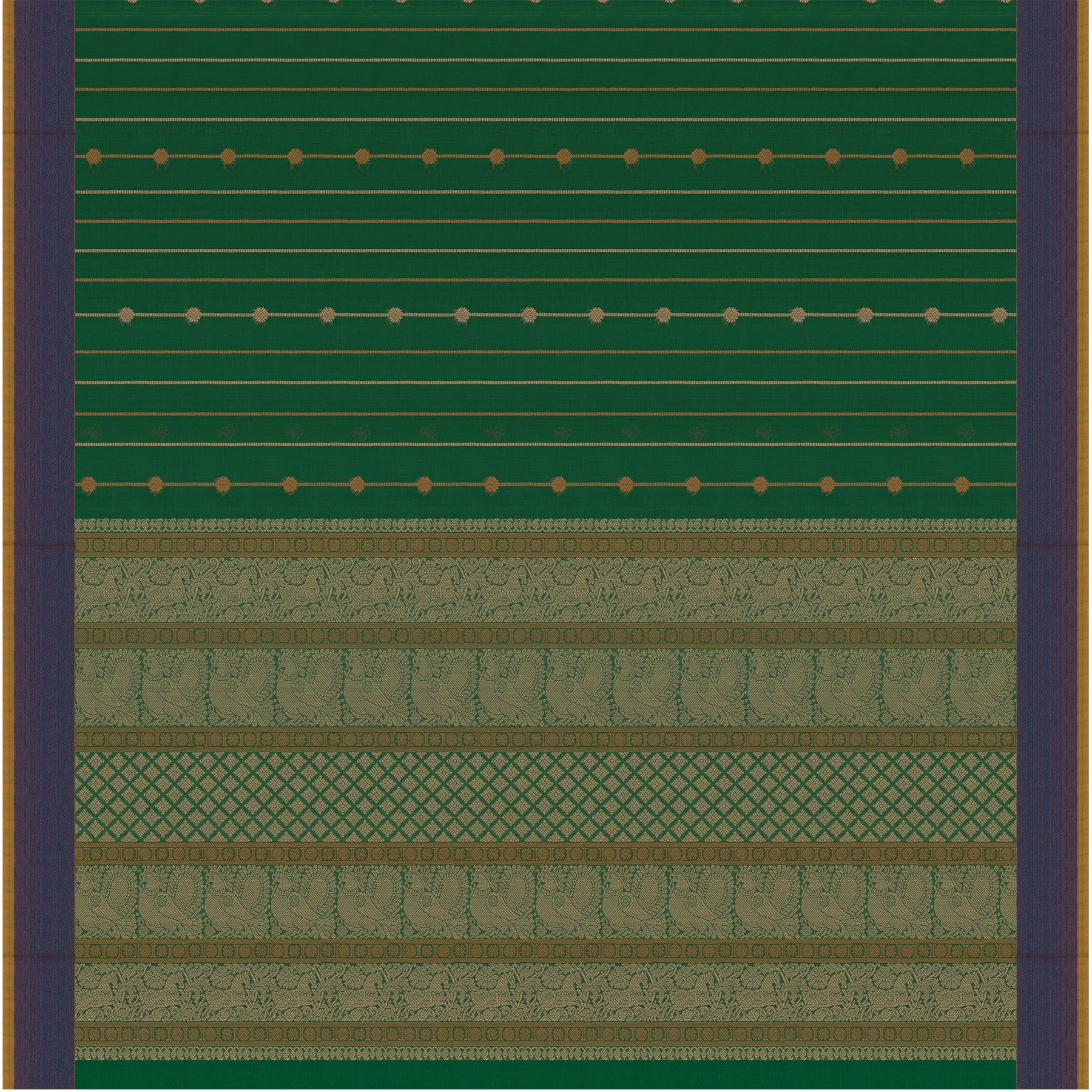 Kanakavalli Kanchi Cotton Sari 26-621-HS003-01378 - Full View