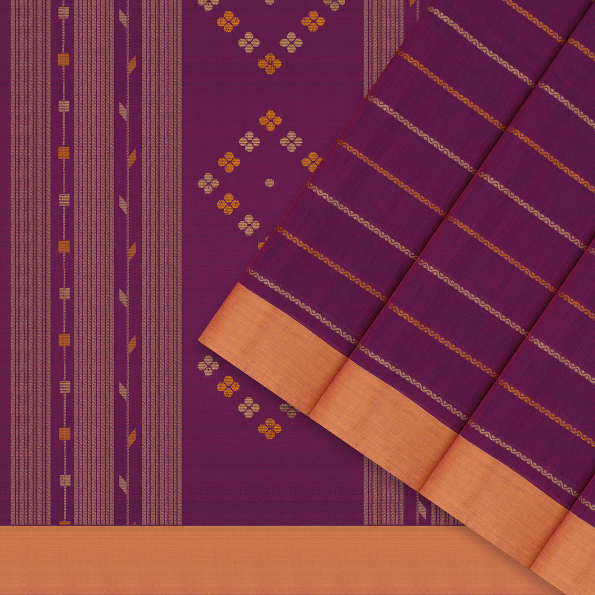 Kanakavalli Kanchi Cotton Sari 26-621-HS003-03828 - Cover View