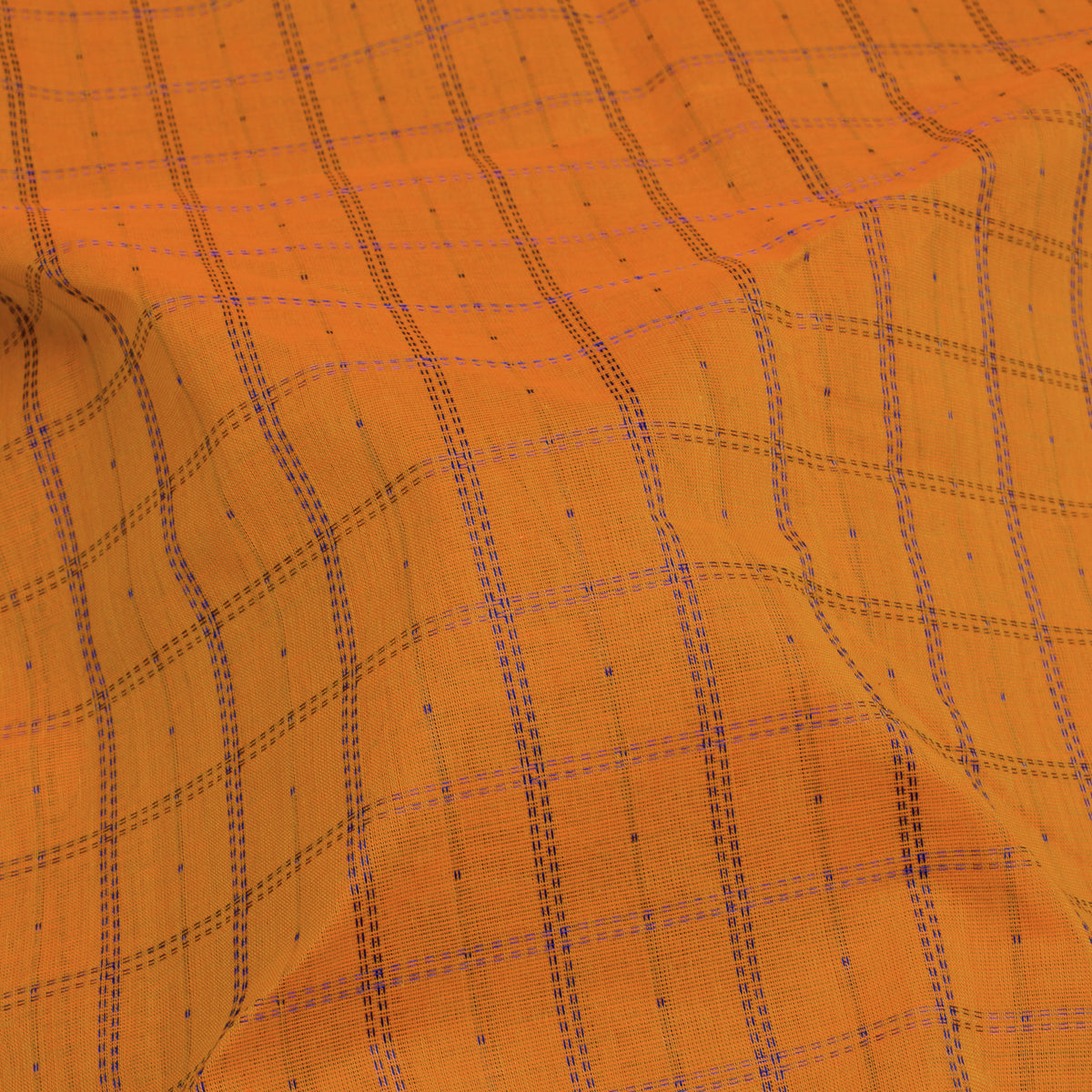 Kanakavalli Kanchi Cotton Sari 26-621-HS003-03834 - Fabric View