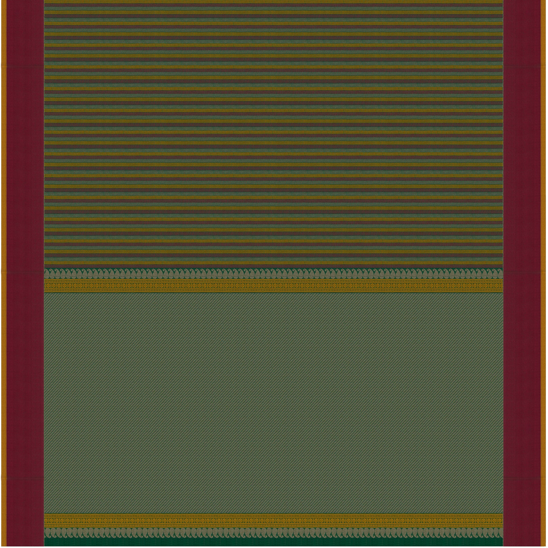 Kanakavalli Kanchi Cotton Sari 26-621-HS003-03846 - Full View