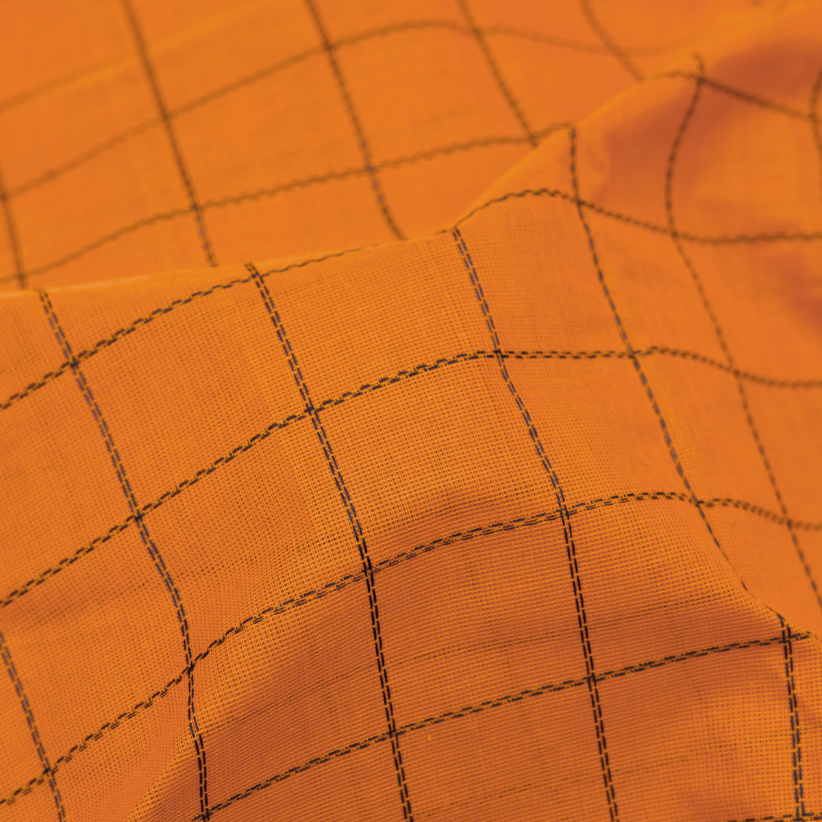 Kanakavalli Kanchi Cotton Sari 26-621-HS003-03853 - Fabric View