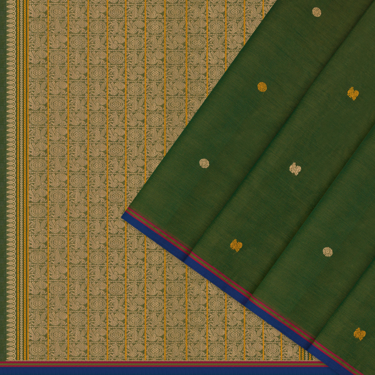 Kanakavalli Kanchi Cotton Sari 26-621-HS003-03860 - Cover View
