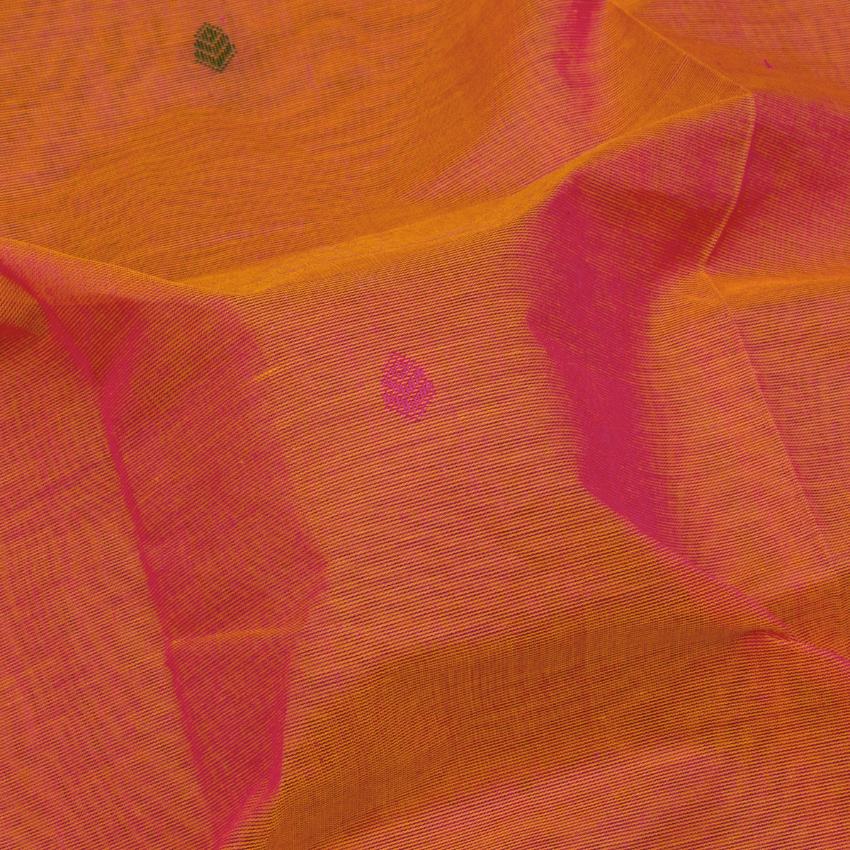 Kanakavalli Kanchi Cotton Sari 26-621-HS003-03864 - Fabric View