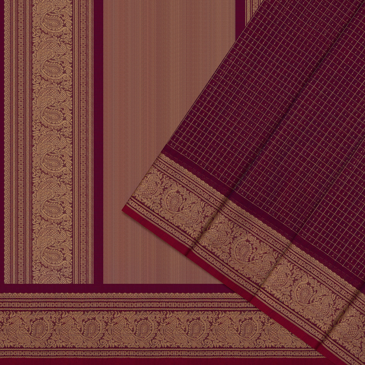 Kanakavalli Kanchi Cotton Sari 26-621-HS003-03869 - Cover View