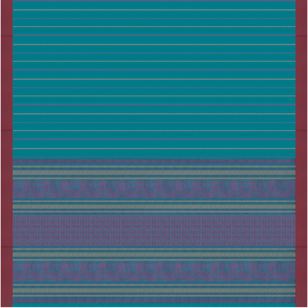 Kanakavalli Kanchi Cotton Sari 26-621-HS003-03871 - Full View