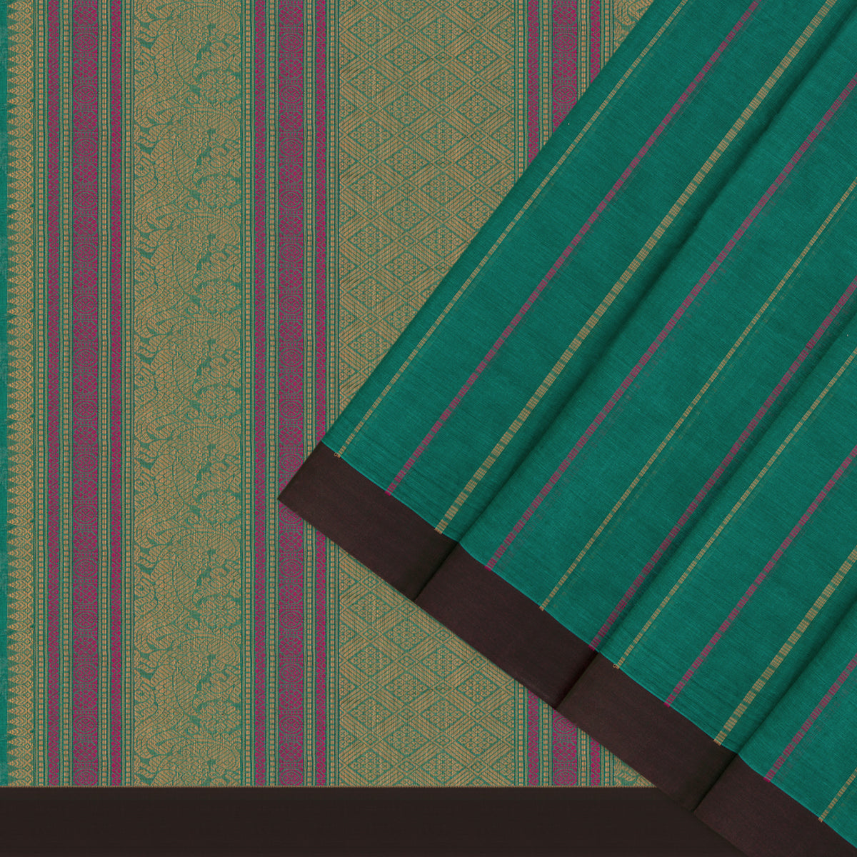 Kanakavalli Kanchi Cotton Sari 26-621-HS003-03875 - Cover View