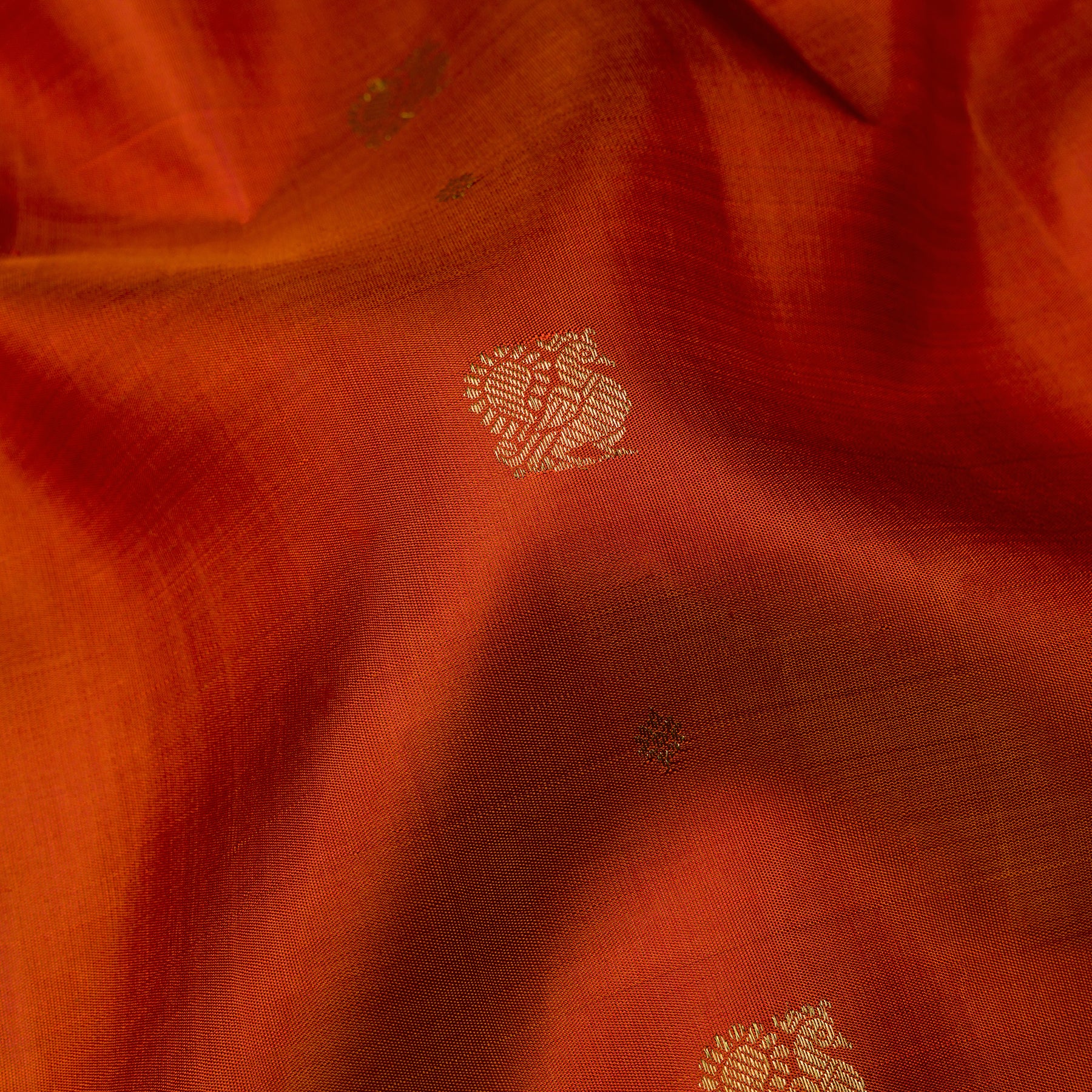 Kanakavalli Kanjivaram Silk Sari 24-595-HS001-07157 - Fabric View