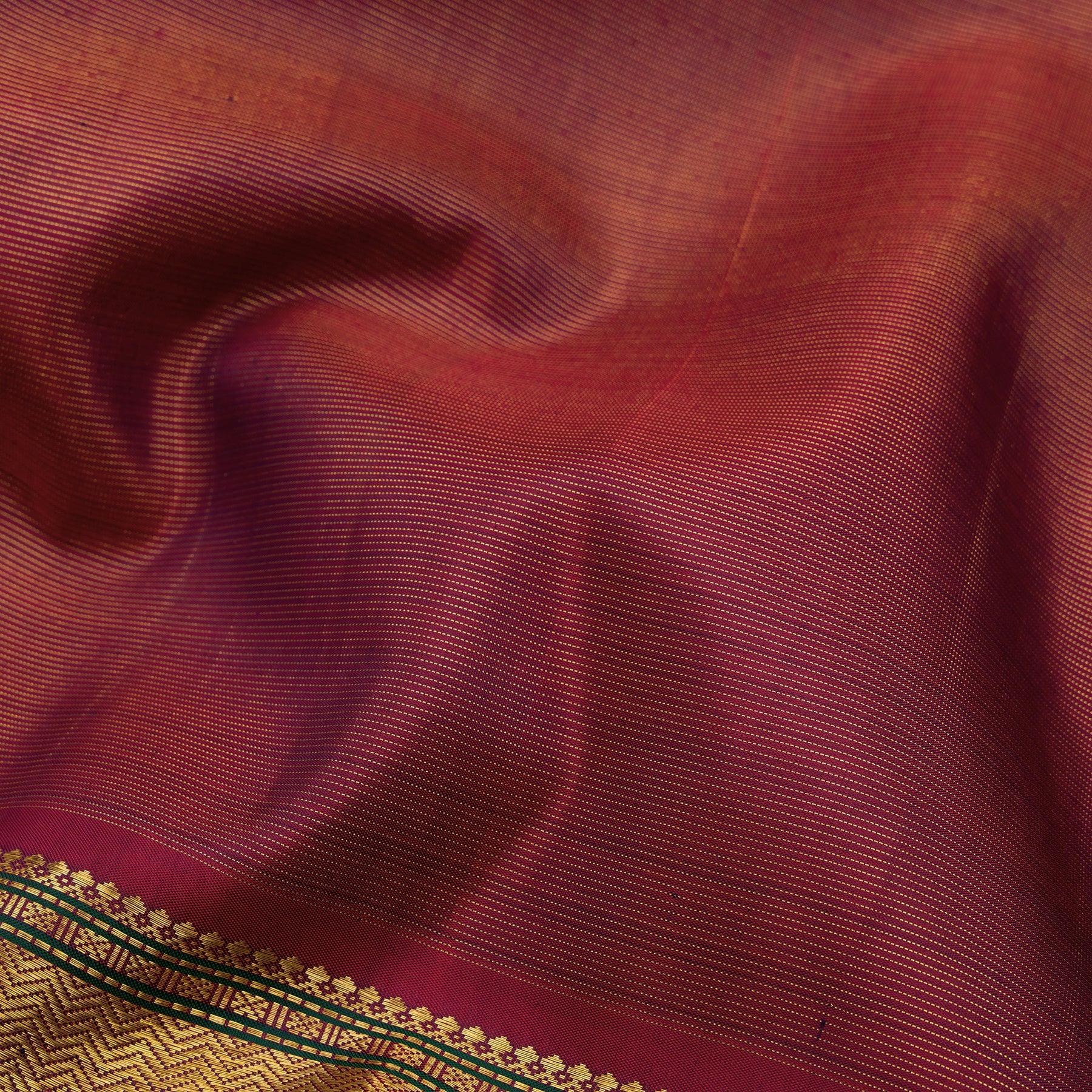 Kanakavalli Kanjivaram Silk Sari 24-041-HS001-04736 - Fabric View