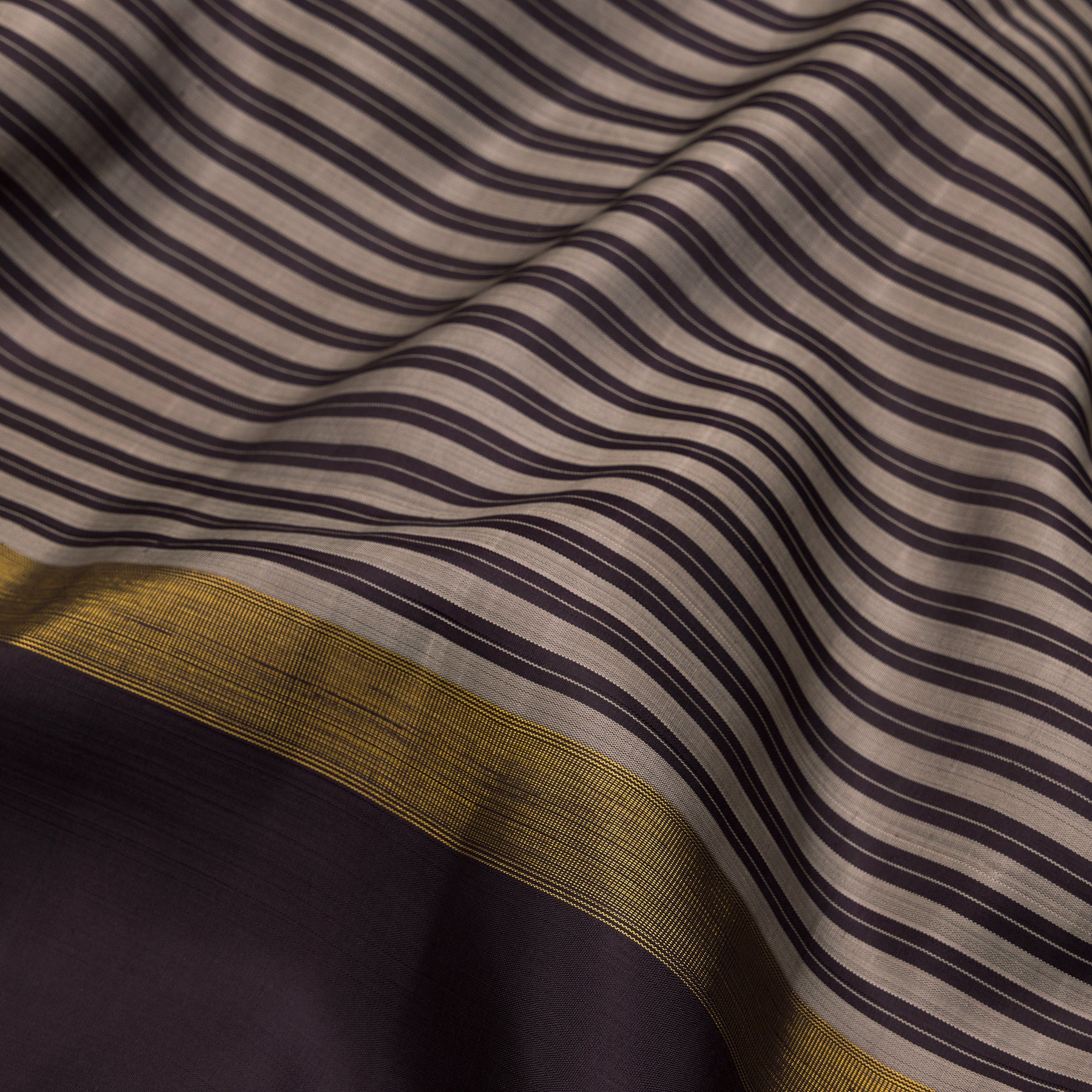 Kanakavalli Kanjivaram Silk Sari 24-615-HS001-06699 - Fabric View