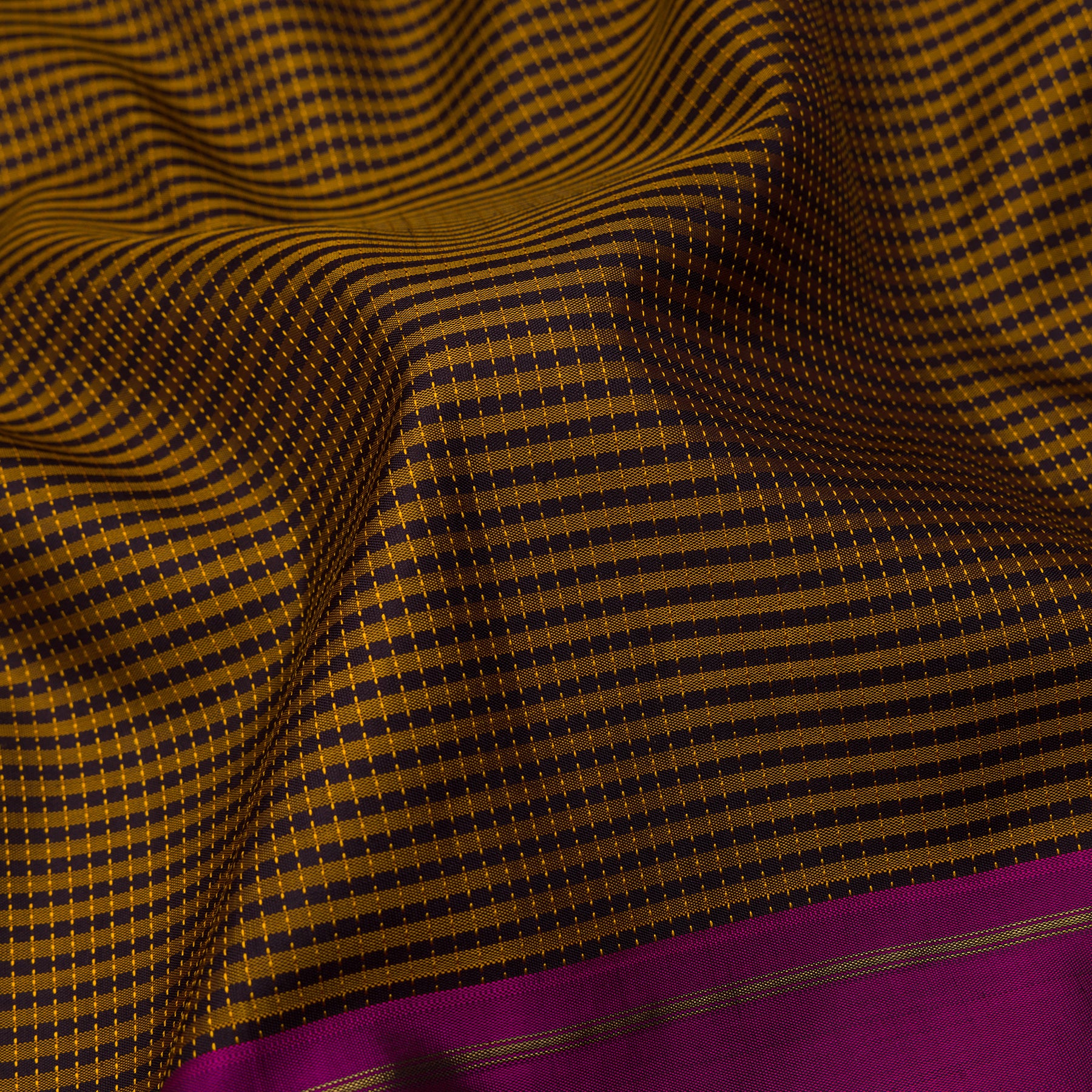 Kanakavalli Kanjivaram Silk Sari 24-599-HS001-06454 - Fabric View