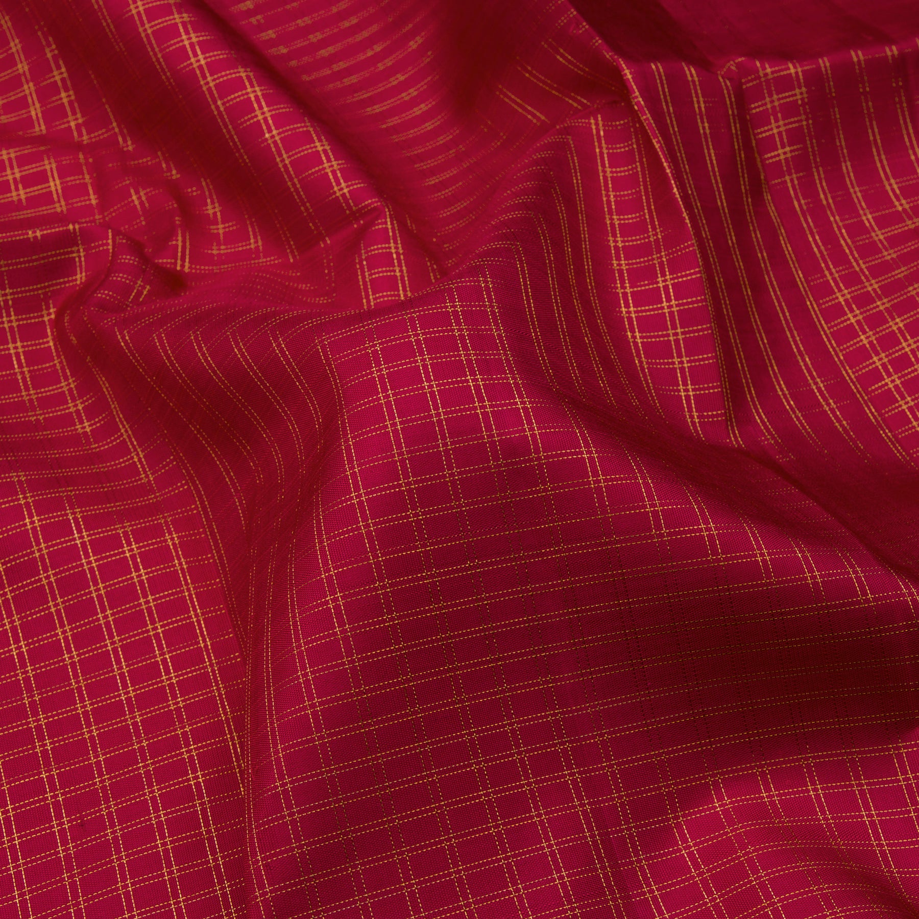 Kanakavalli Kattam - Vari Silk Blouse Length 23-110-HB001-11684 - Fabric View