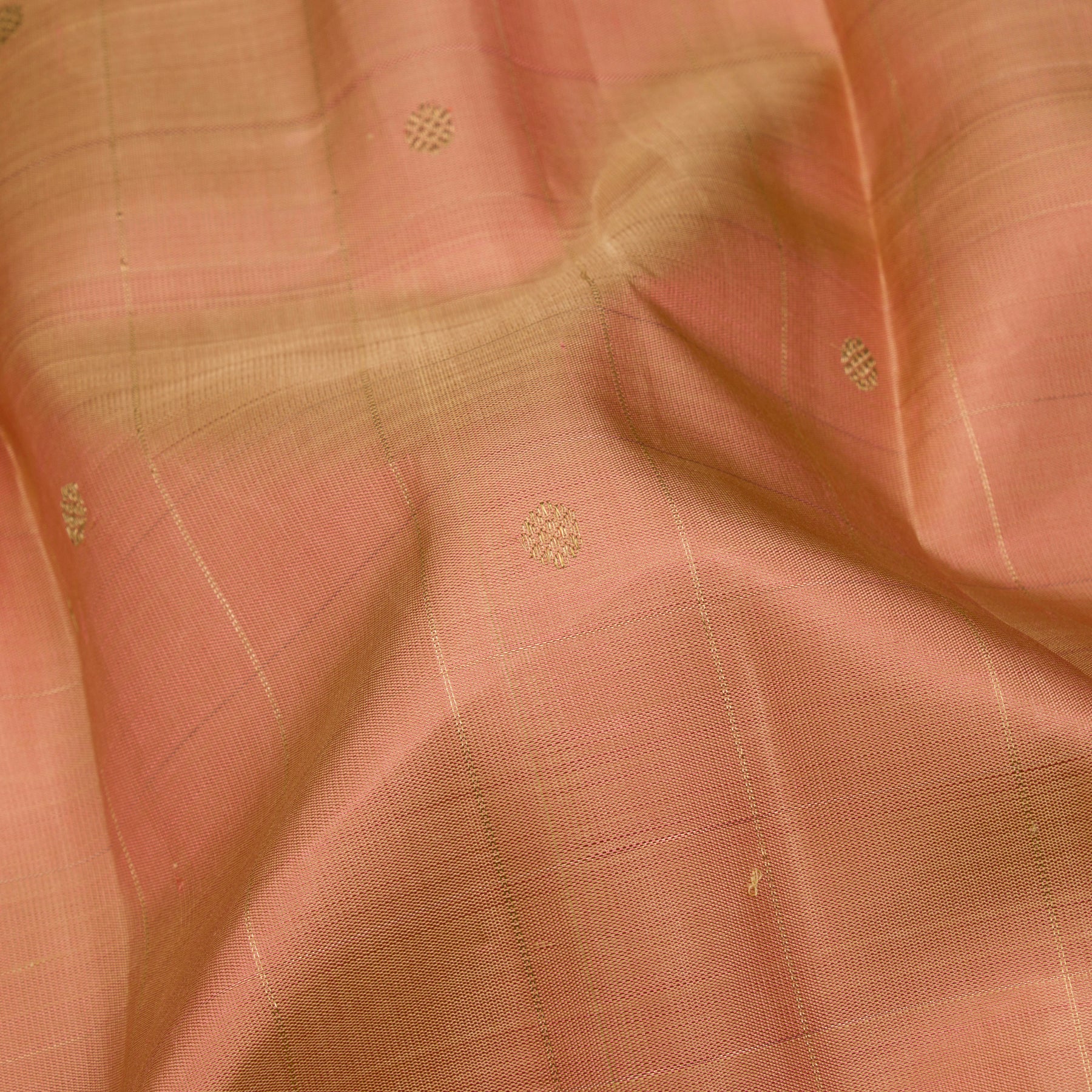 Kanakavalli Kattam - Vari Silk Blouse Length 23-599-HB001-09862 - Fabric View