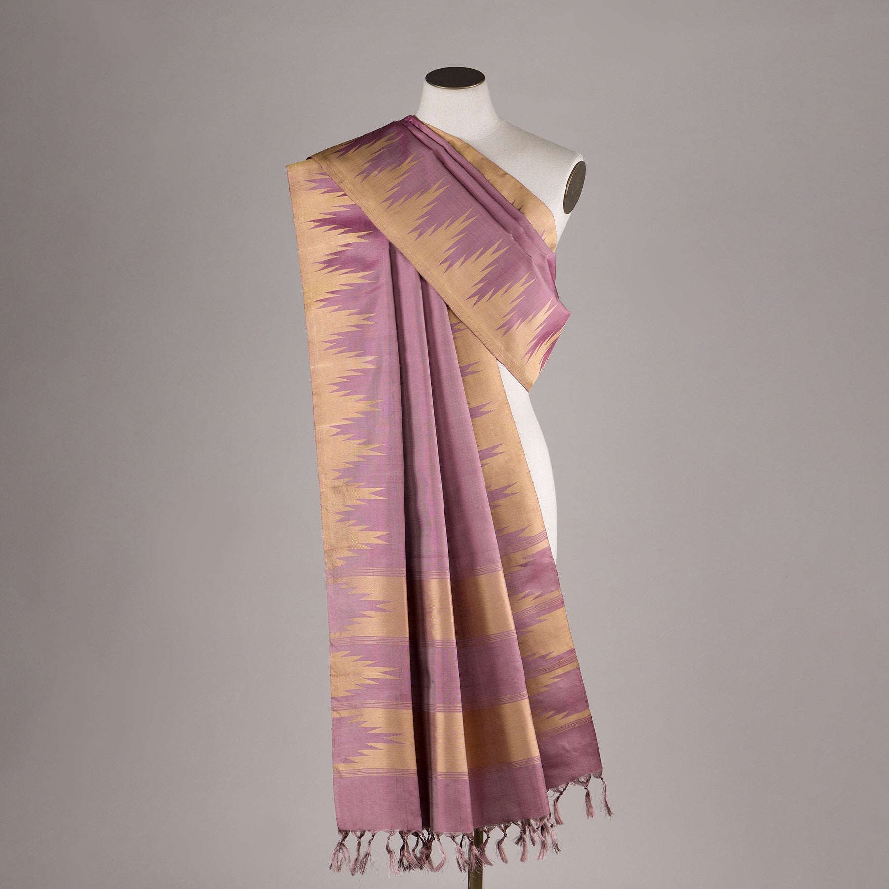 Kanakavalli Kanjivaram Silk Dupatta 24-611-HD001-03775 - Drape View