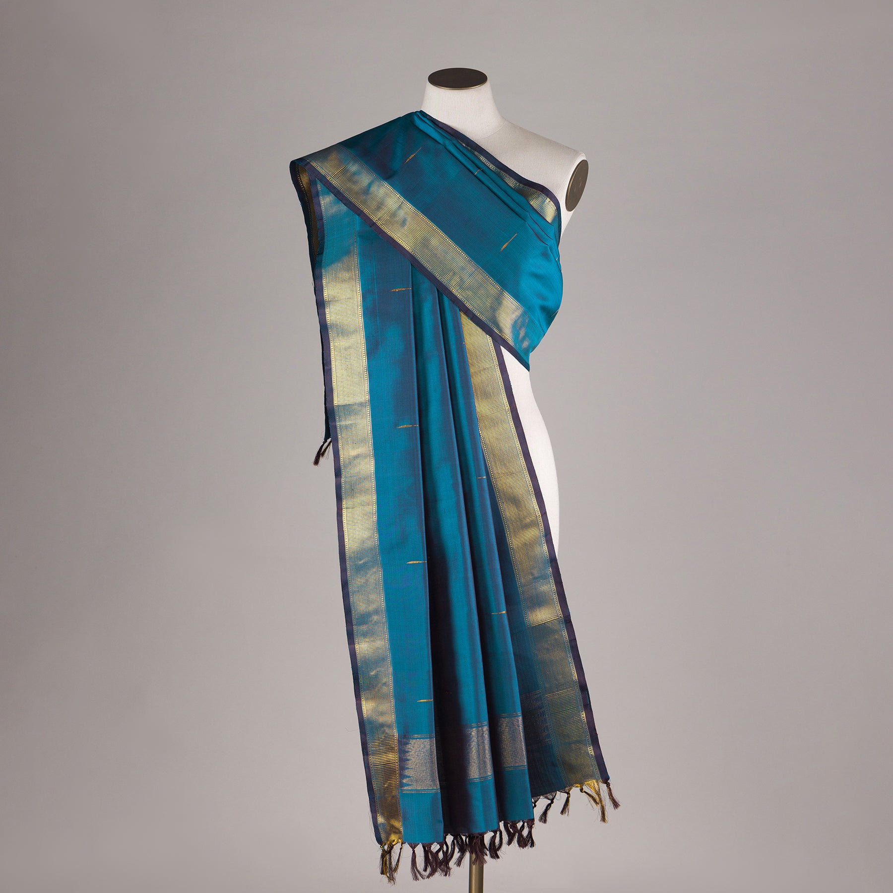 Kanakavalli Kanjivaram Silk Dupatta 24-611-HD001-03774 - Drape View