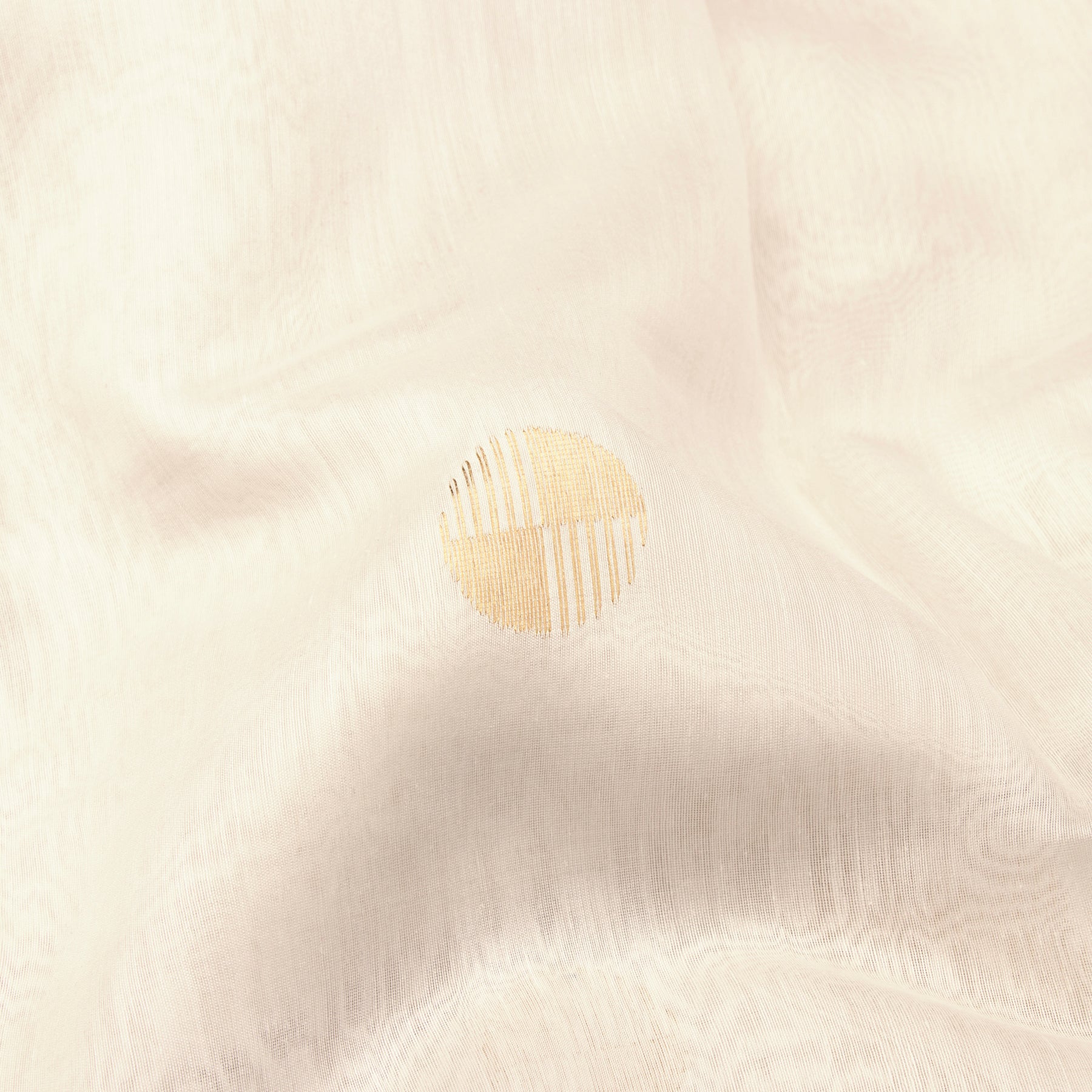 Pradeep Pillai Chanderi Silk/Cotton Sari 23-008-HS005-00790 - Fabric View