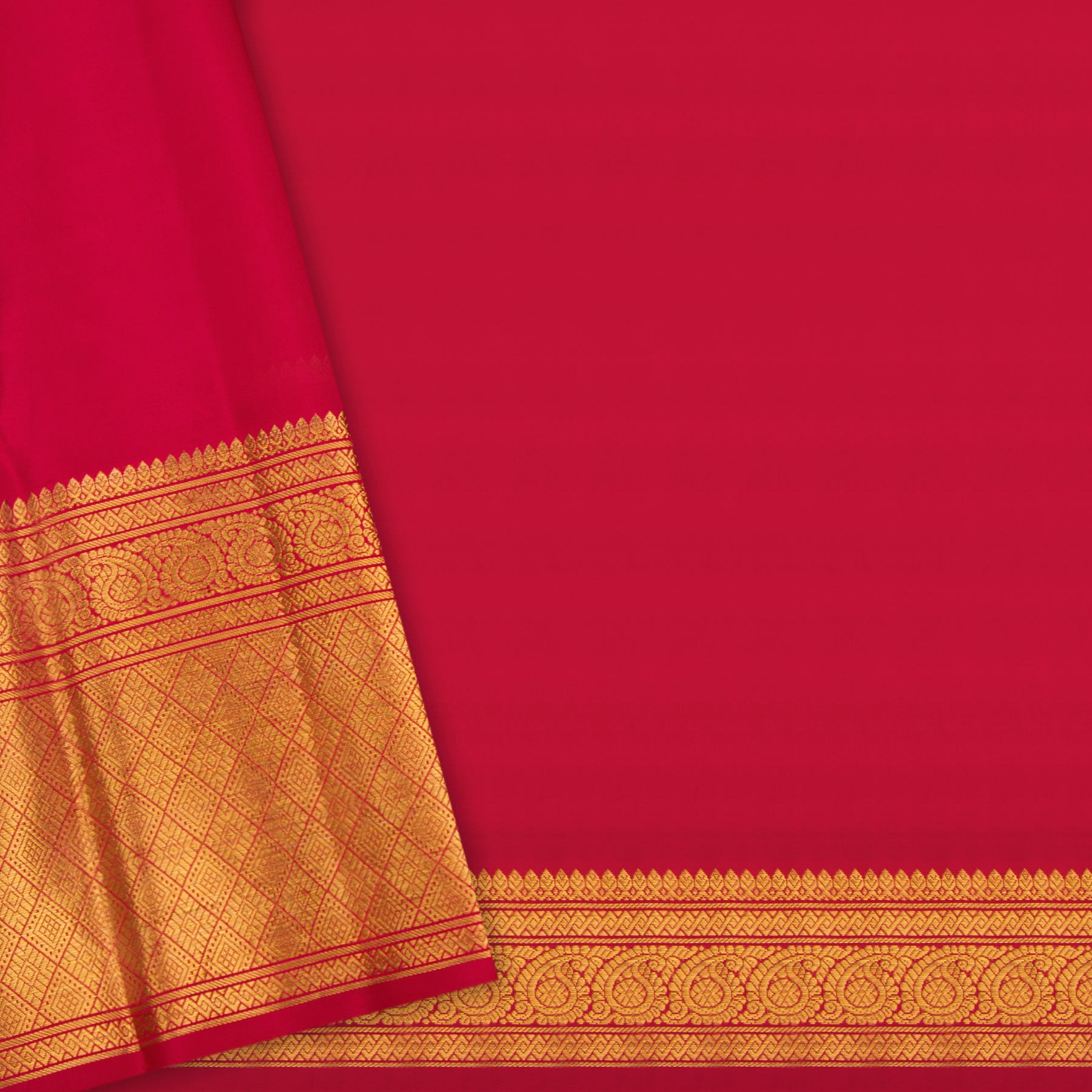 Kanakavalli Kanjivaram Silk Sari 24-595-HS001-11579 - Blouse View