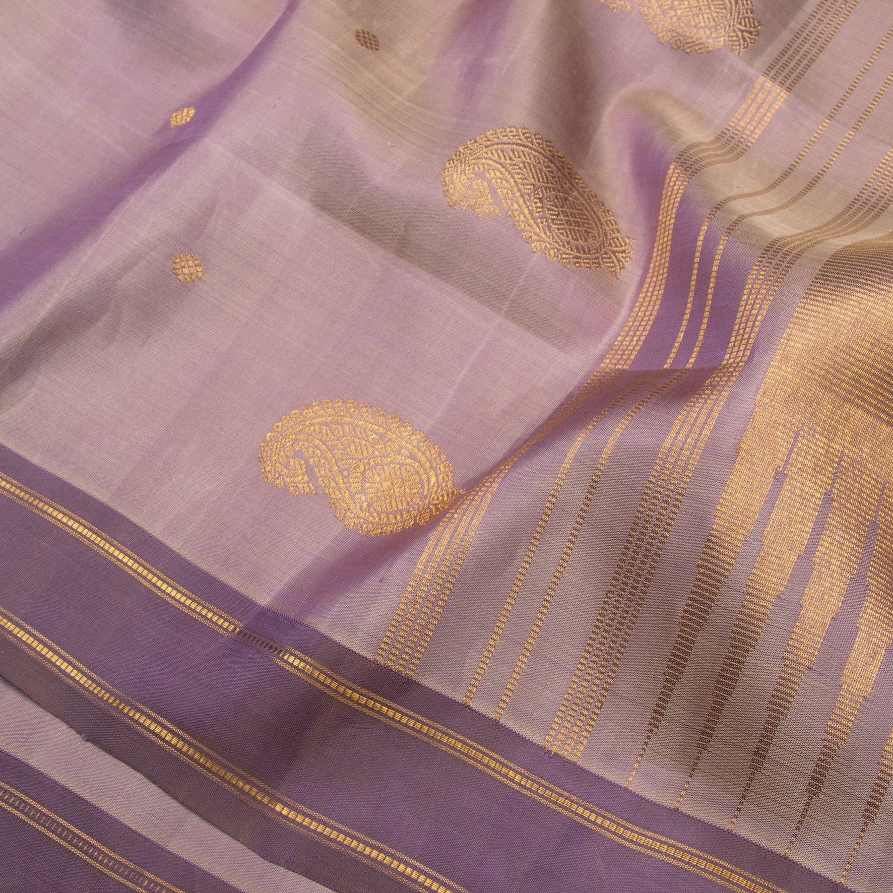 Kanakavalli Kanjivaram Silk Dupatta 24-595-HD001-10632- Fabric View