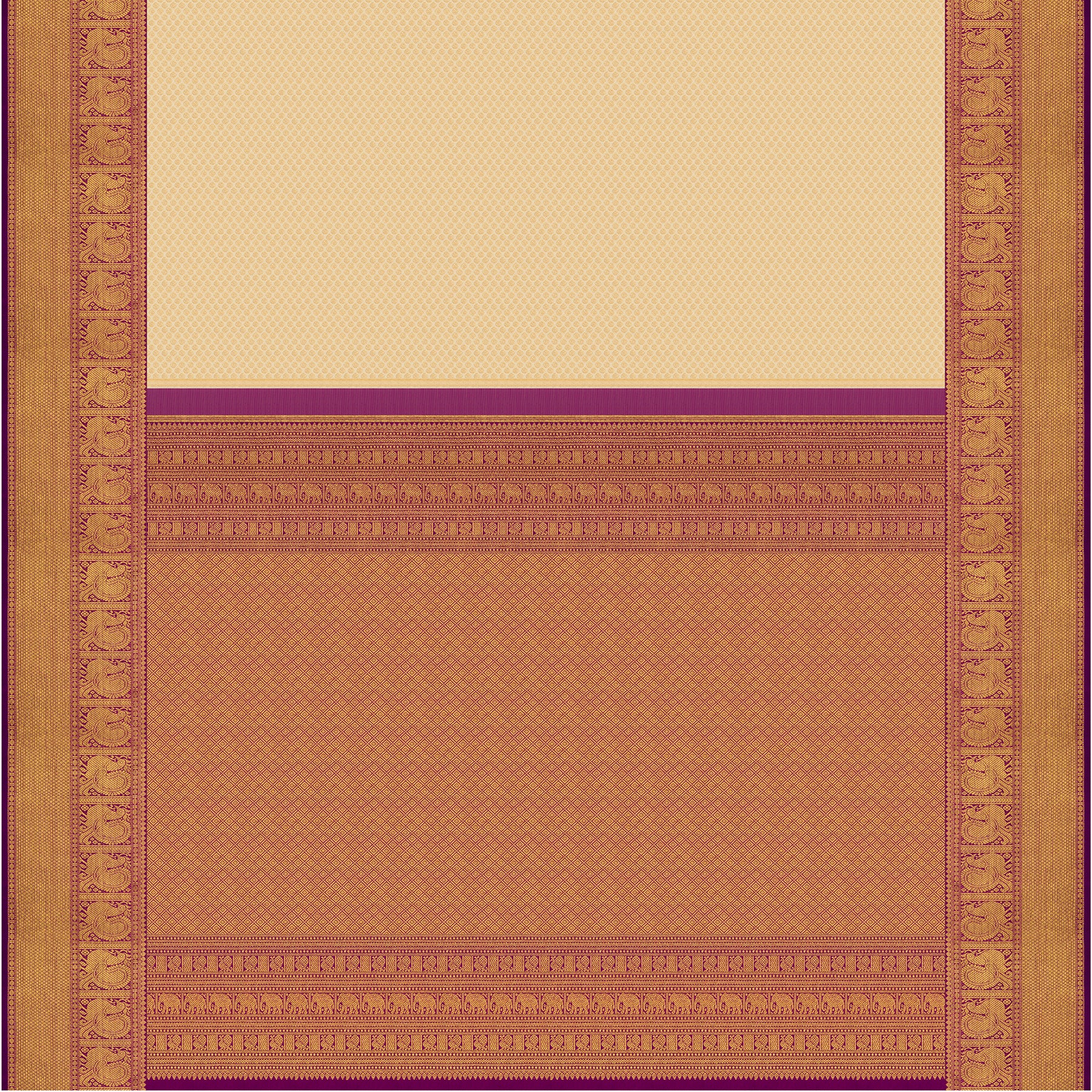 Kanakavalli Kanjivaram Silk Sari 23-110-HS001-13465 - Full View