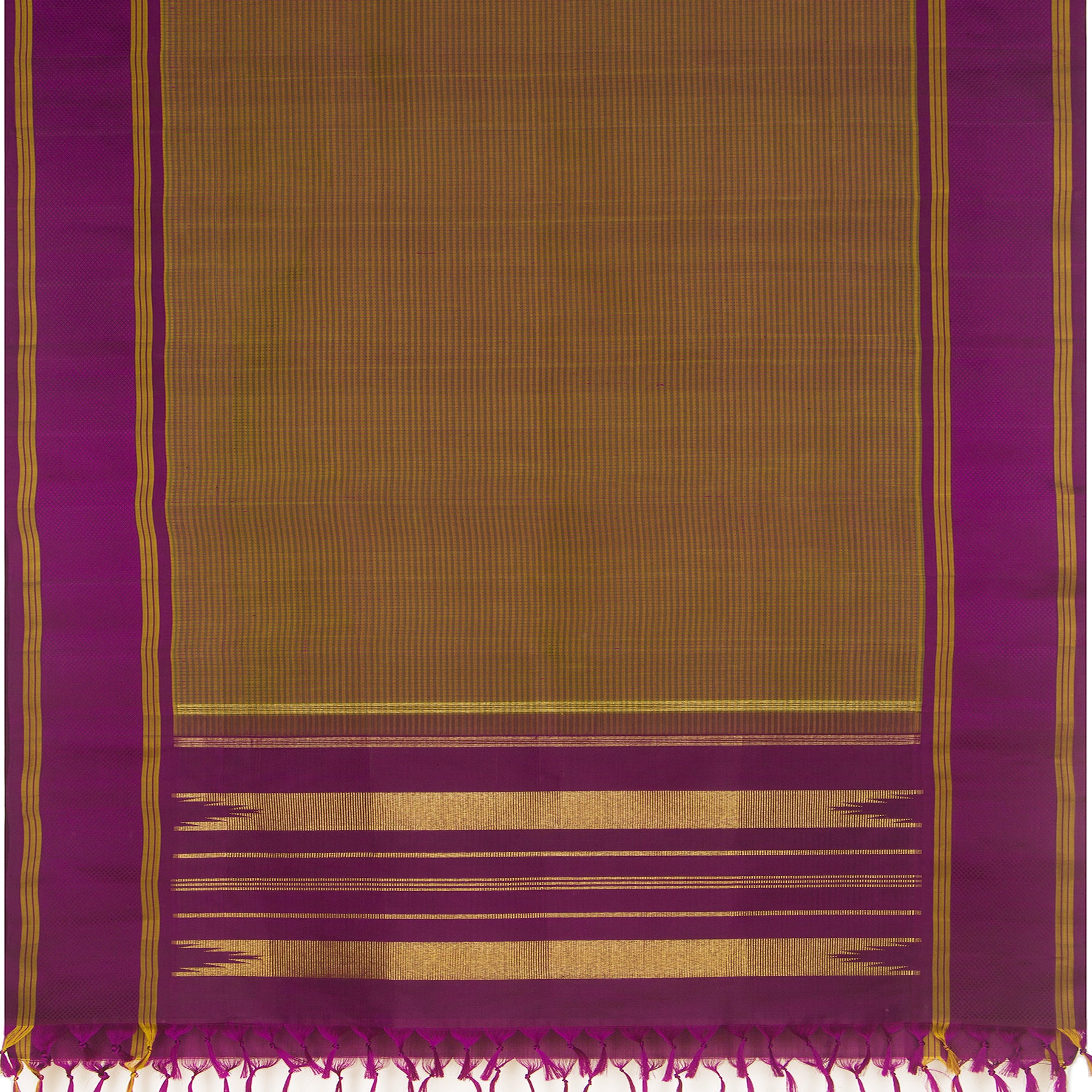 Kanakavalli Kanjivaram Silk Dupatta 24-595-HD001-10643 - Full View