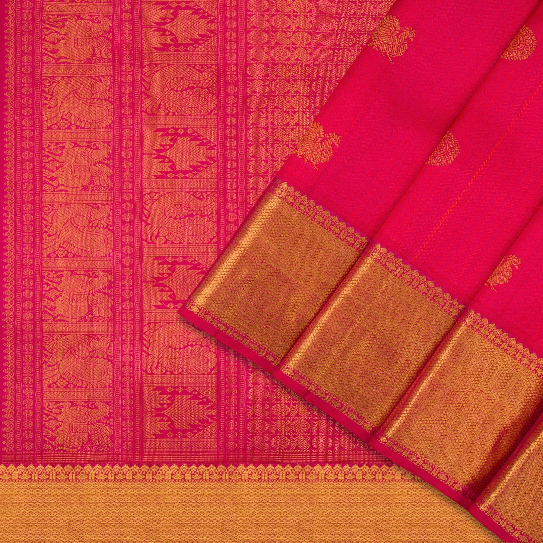 Kanakavalli Kanjivaram Silk Sari 21-599-HS001-07479 - Cover View