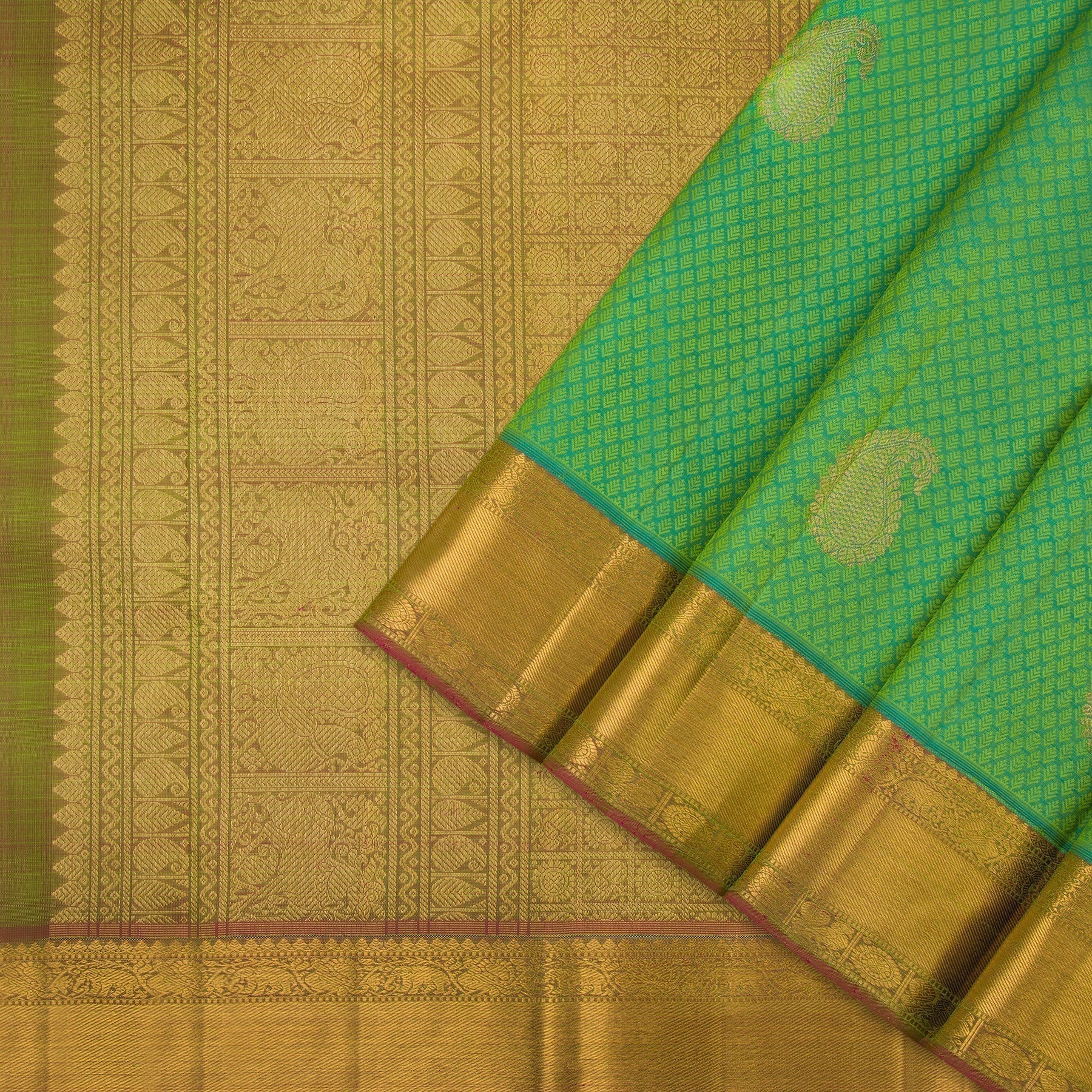 Kanakavalli Kanjivaram Silk Sari 21-599-HS001-08247 - Cover View