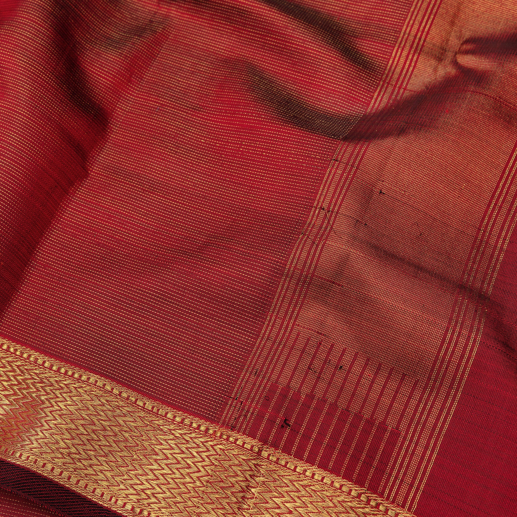 Kanakavalli Kanjivaram Silk Dupatta 23-611-HD001-12956 - Fabric View