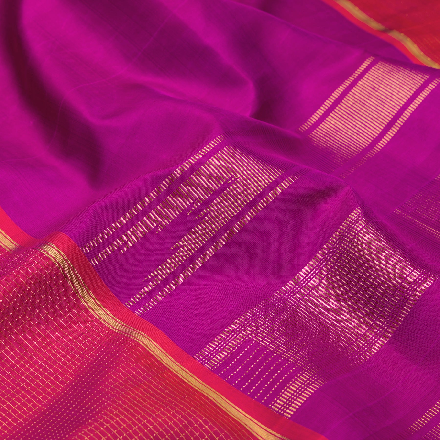 Kanakavalli Kanjivaram Silk Dupatta 24-615-HD001-04232 - Fabric View