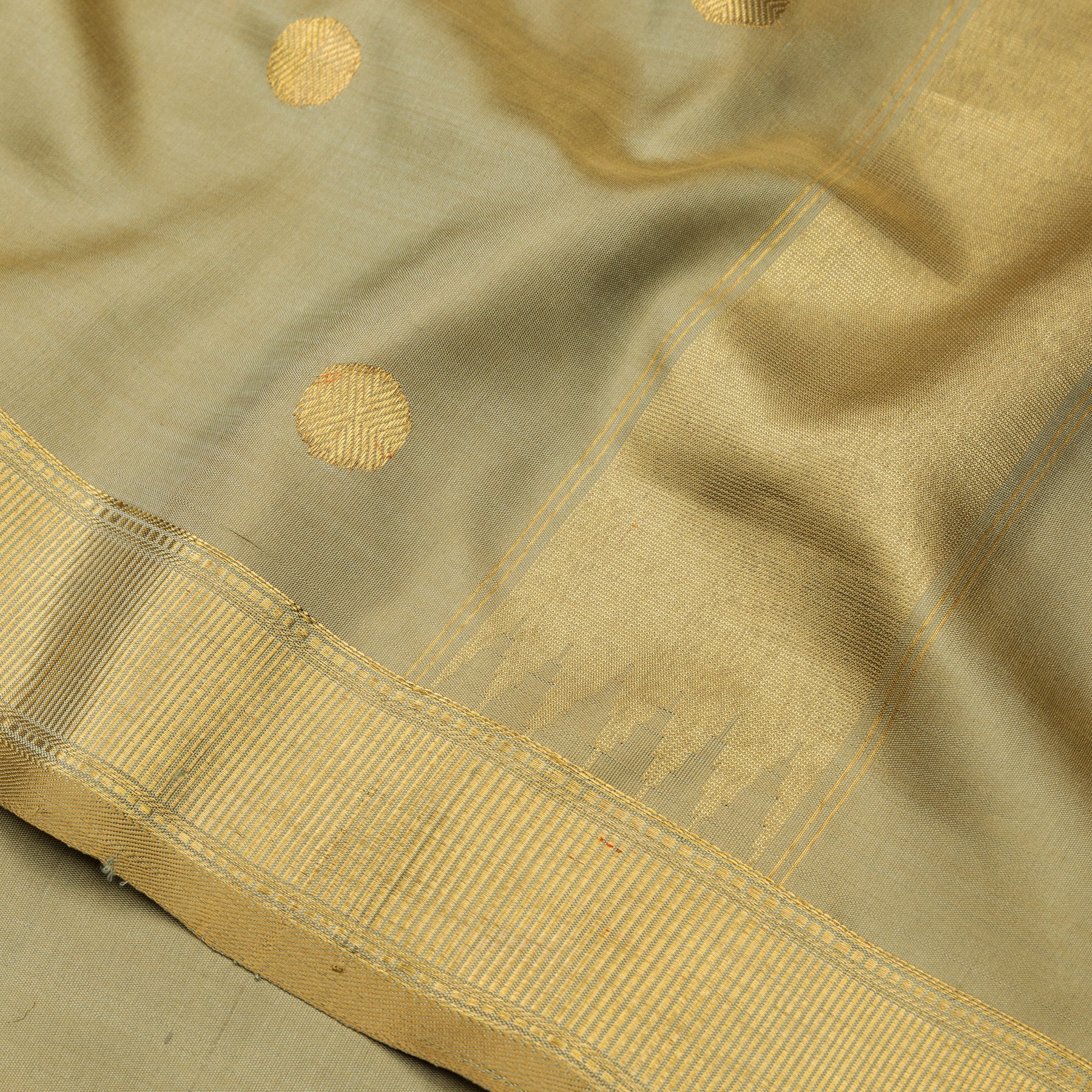 Kanakavalli Kanjivaram Silk Dupatta 24-611-HD001-02374 - Fabric View