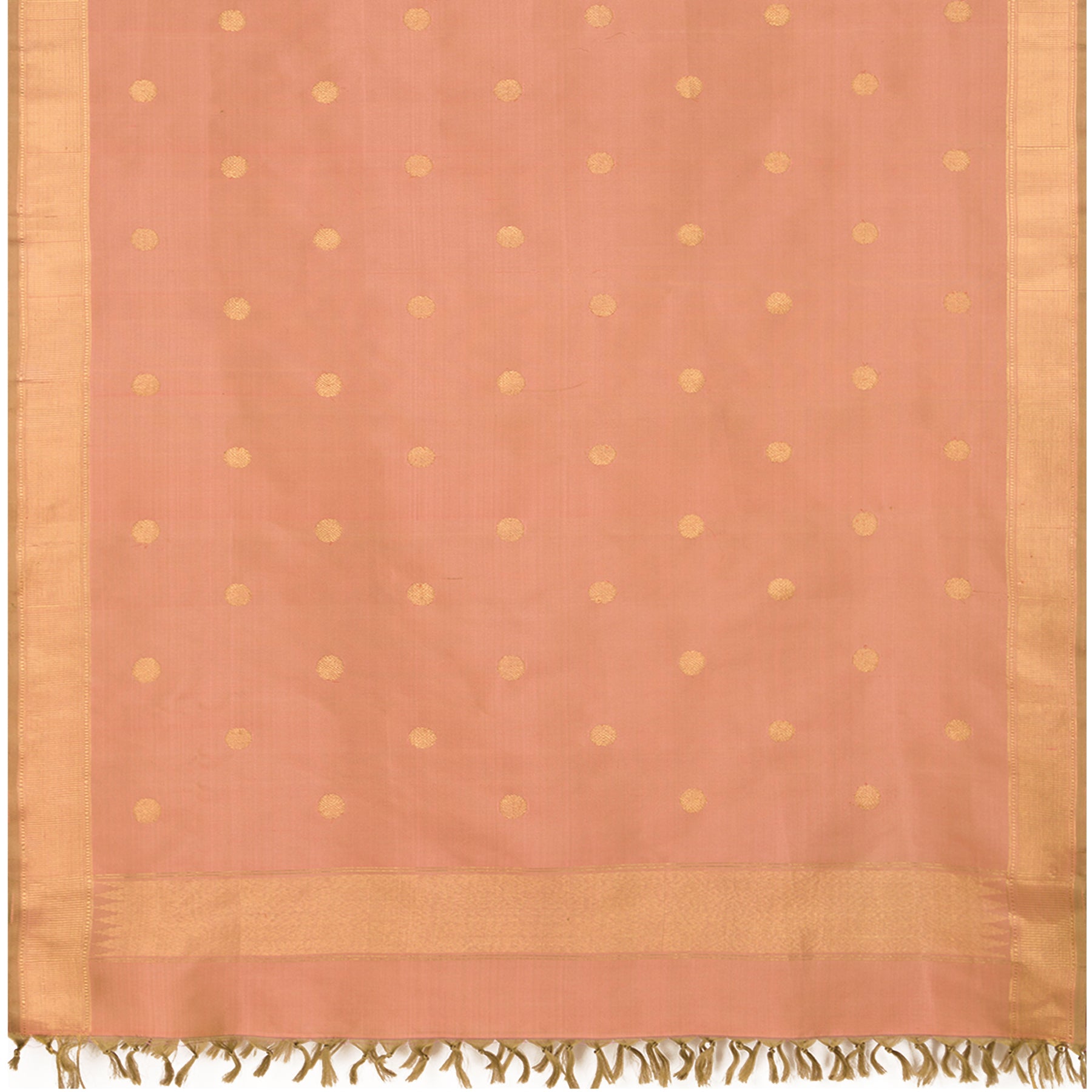 Kanakavalli Kanjivaram Silk Dupatta 24-611-HD001-02353 - Full View