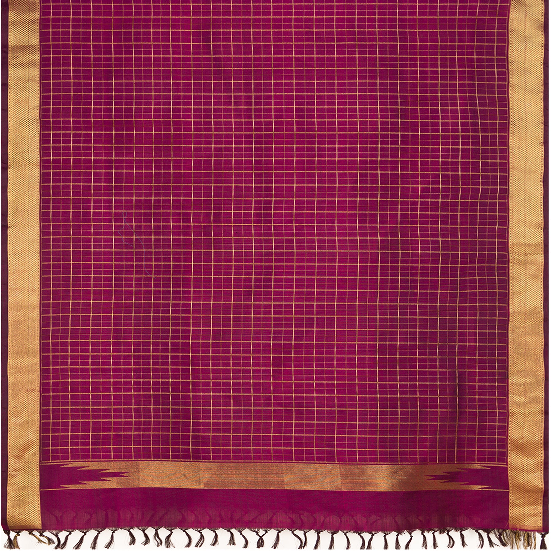 Kanakavalli Kanjivaram Silk Dupatta 24-611-HD001-04030 - Full View