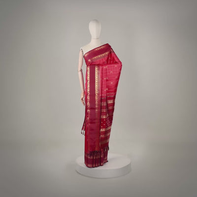 Kanakavalli Kanjivaram Silk Sari 25-599-HS001-04336 - Product Video