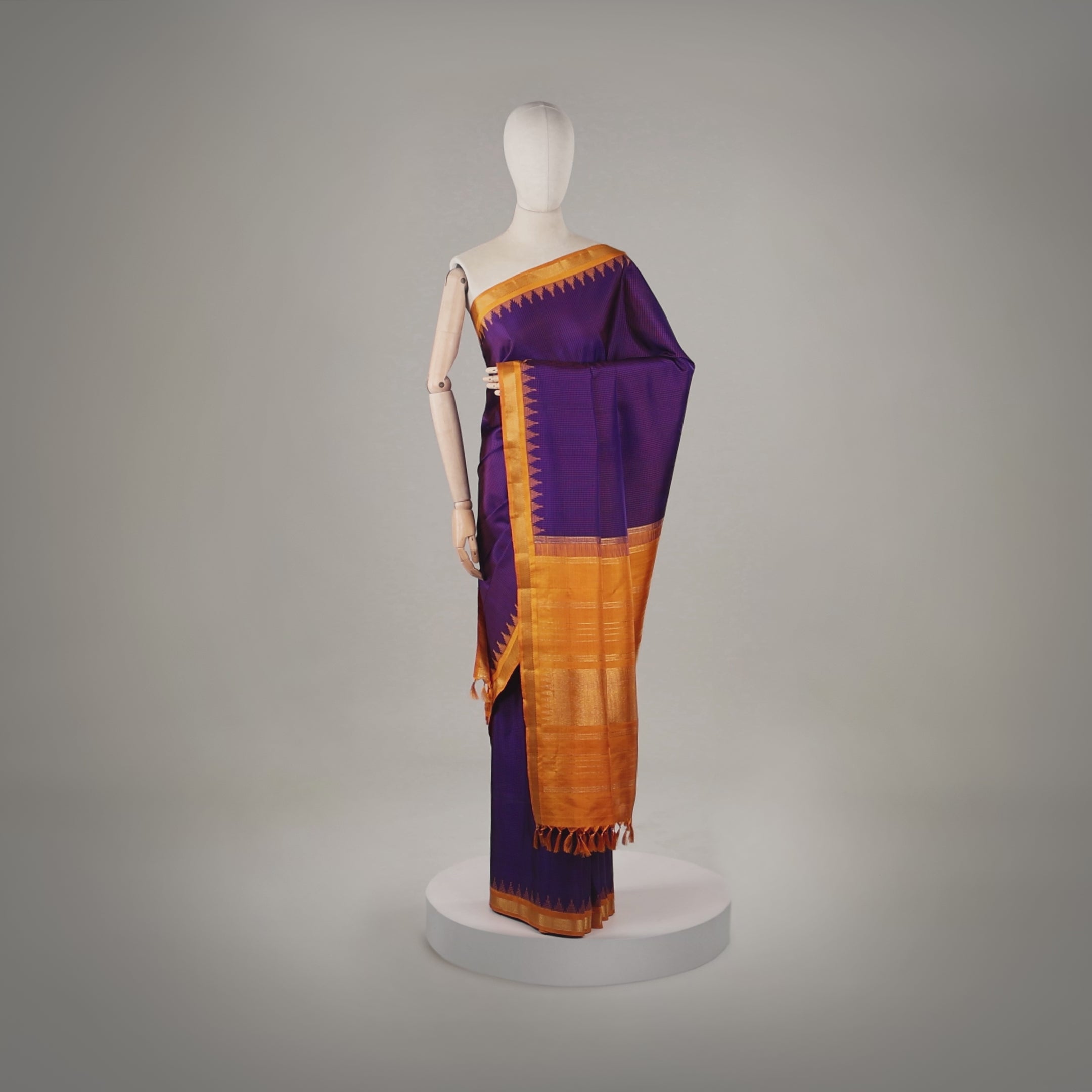 Kanakavalli Kanjivaram Silk Sari 25-595-HS001-02839 - Product Video