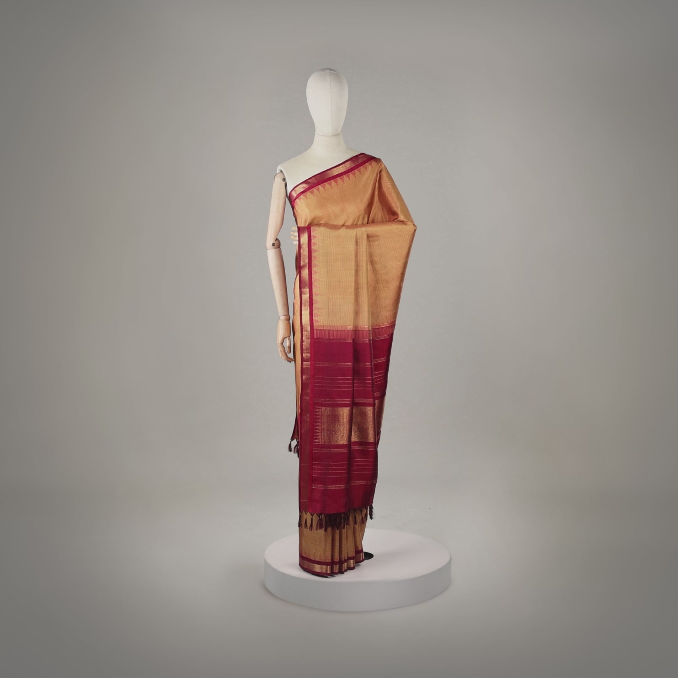 Kanakavalli Kanjivaram Silk Sari 25-595-HS001-08285 - Product Video