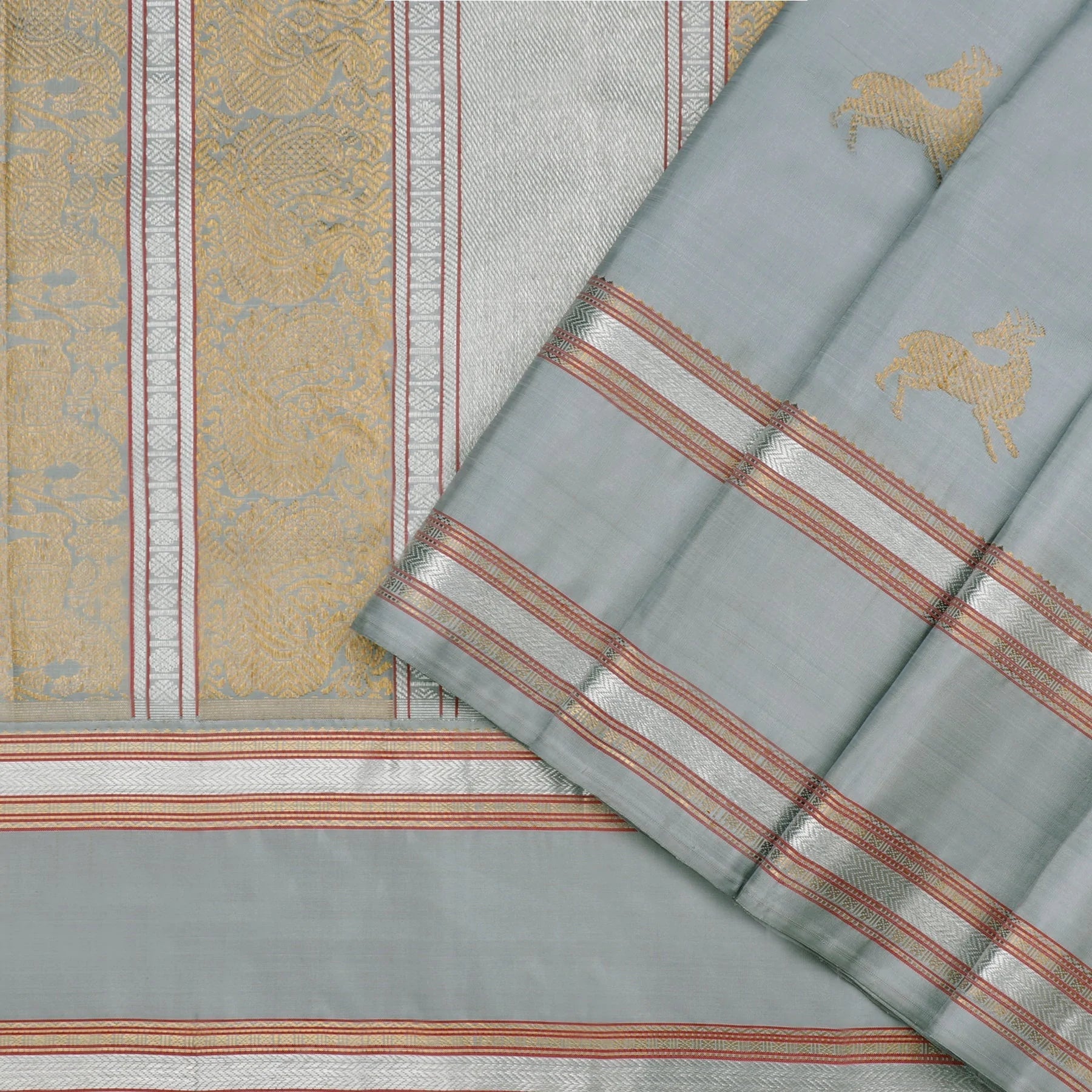 Kanakavalli Kanjivaram Silk Sari 20-040-HS001-01269 - Cover View