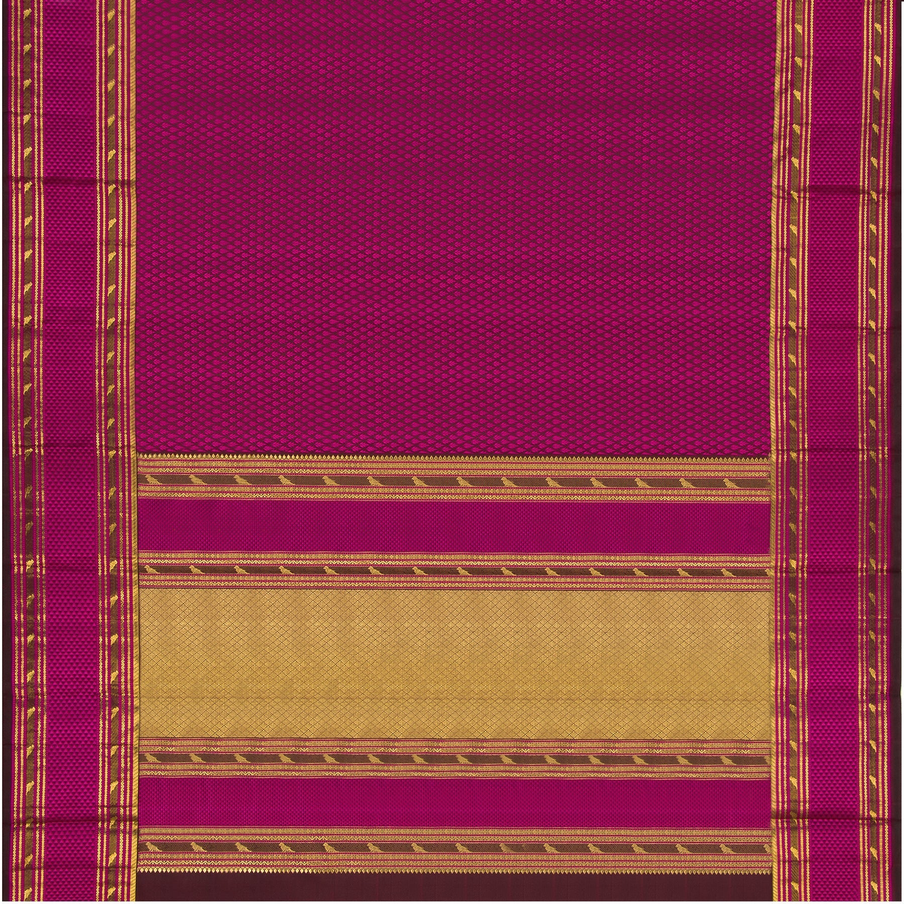 Kanakavalli Kanjivaram Silk Sari 21-100-HS001-01442 - Full View