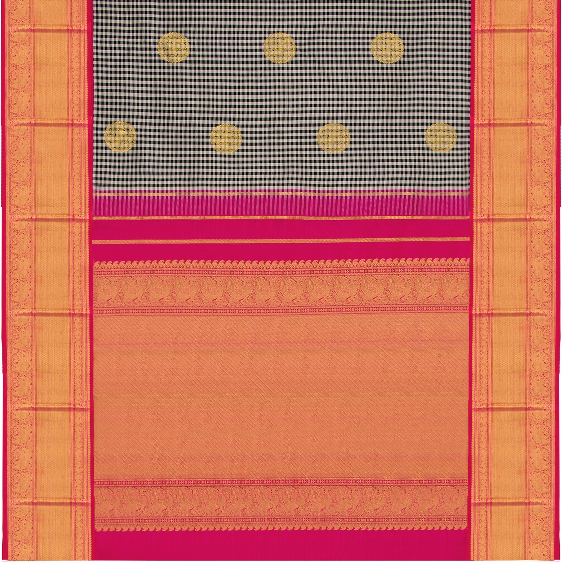 Kanakavalli Kanjivaram Silk Sari 21-100-HS001-03115 - Full View