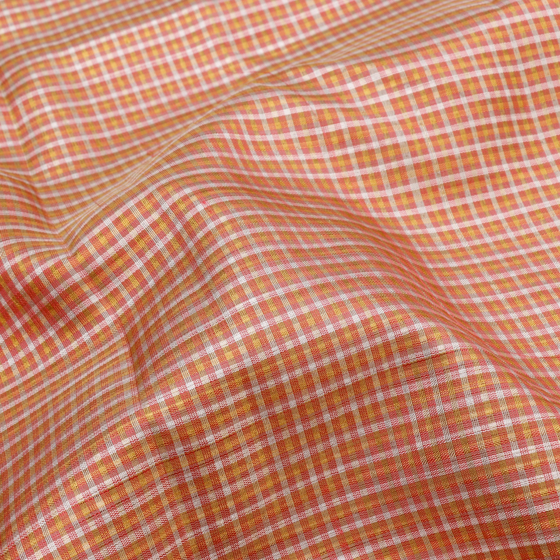 Kanakavalli Kattam - Vari Silk Blouse Length 20-110-HB001-01147 - Fabric View