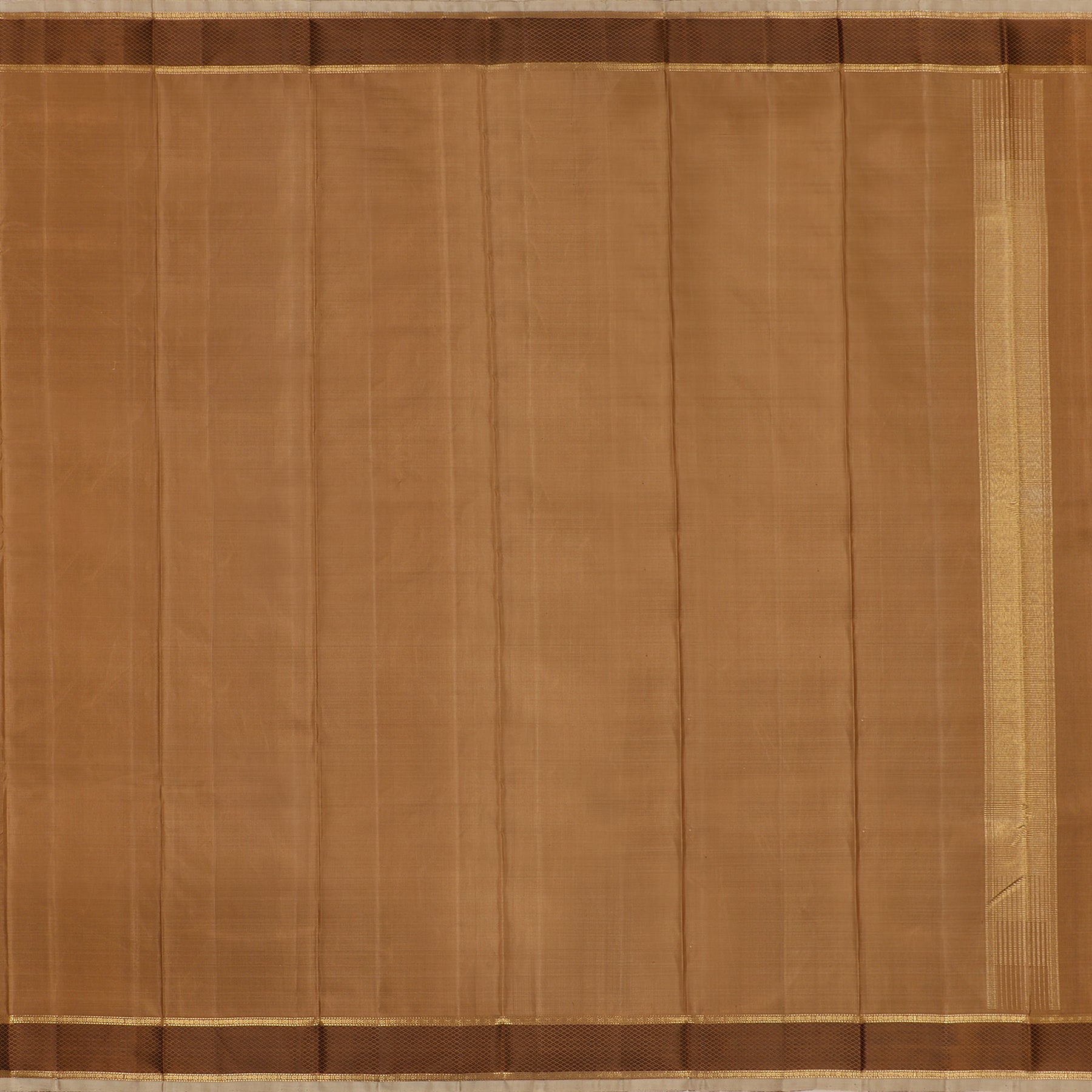 Kanakavalli Kanjivaram Silk Angavastram Set 110-19-95488 - Full View