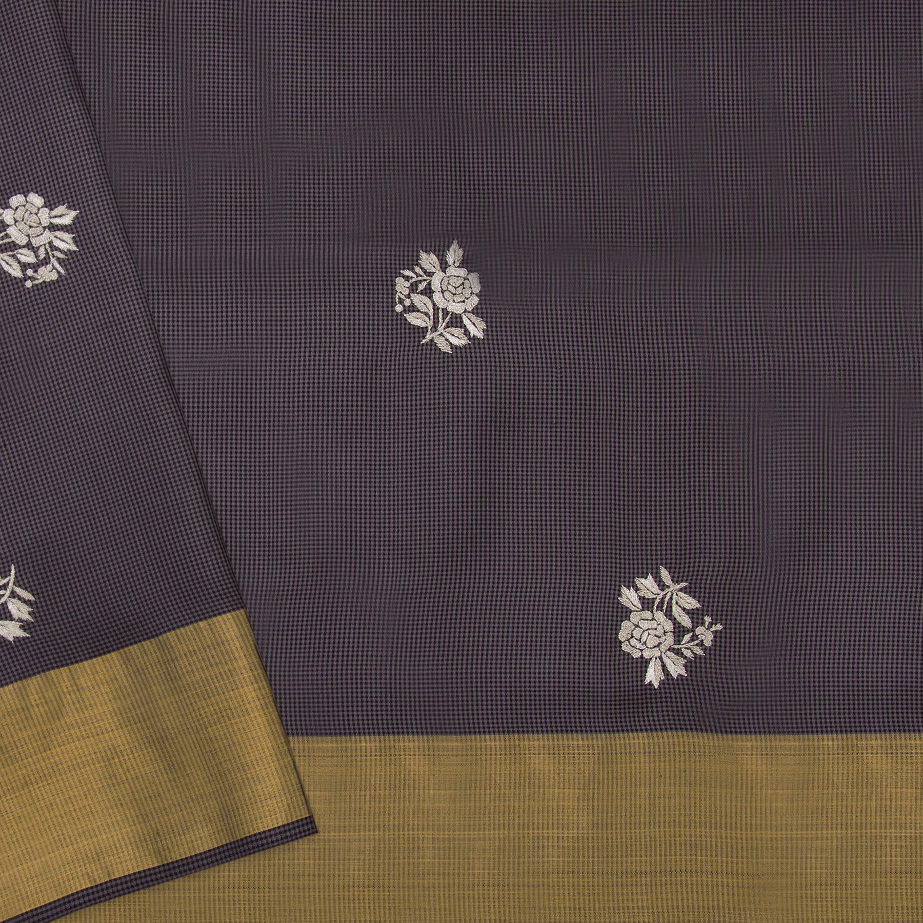 Kanakavalli X Ashdeen Kanjivaram Silk Sari 19-050-HS001-01644 - Blouse View