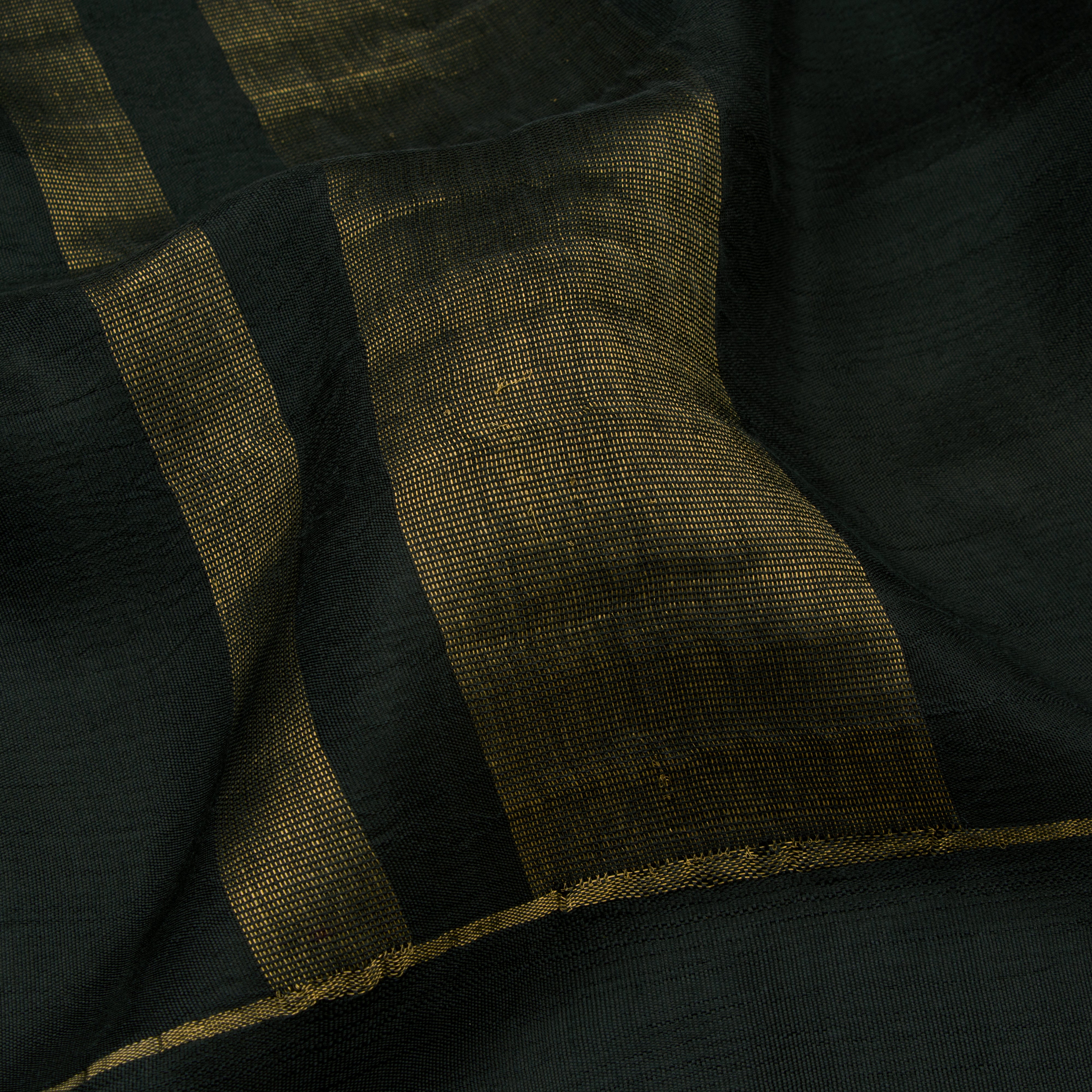 Kanakavalli Kanjivaram Silk Angavastram Set 19-110-HA001-01948 - Detail Fabric View