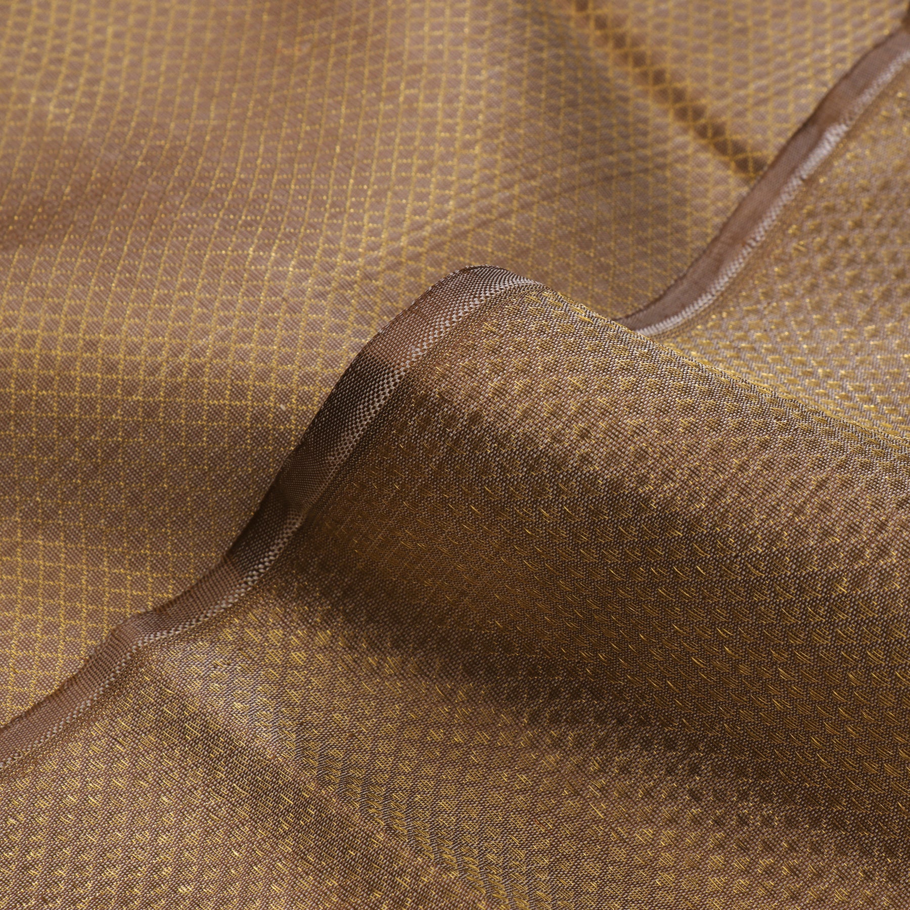 Kanakavalli Kanjivaram Silk Fabric Length 110-27-110301 - Profile View