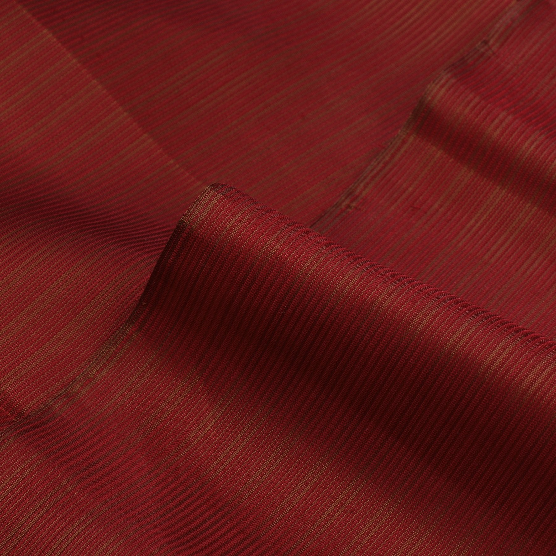Kanakavalli Kanjivaram Silk Fabric Length 110-27-110274 - Profile View